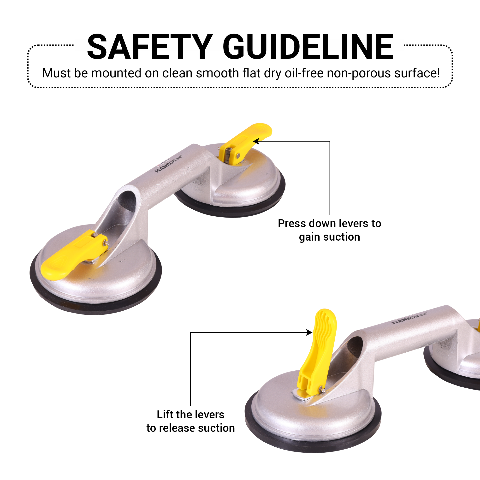 Homdum Lifting Double Suction Cup