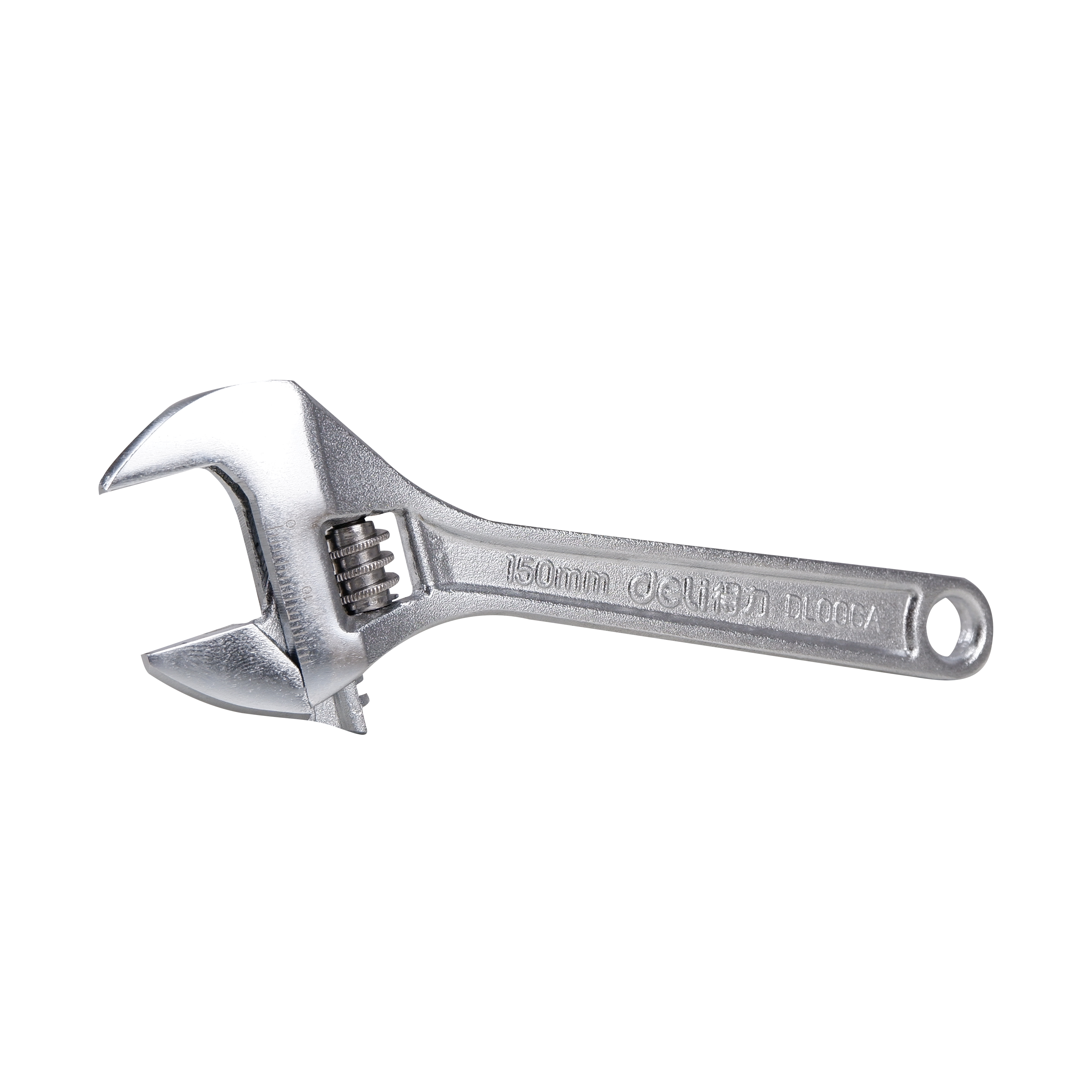 Homdum 6 inch Adjustable Wrench Deli Hex Spanner Chrome vanadium Ergonomic Handle size 150 mm