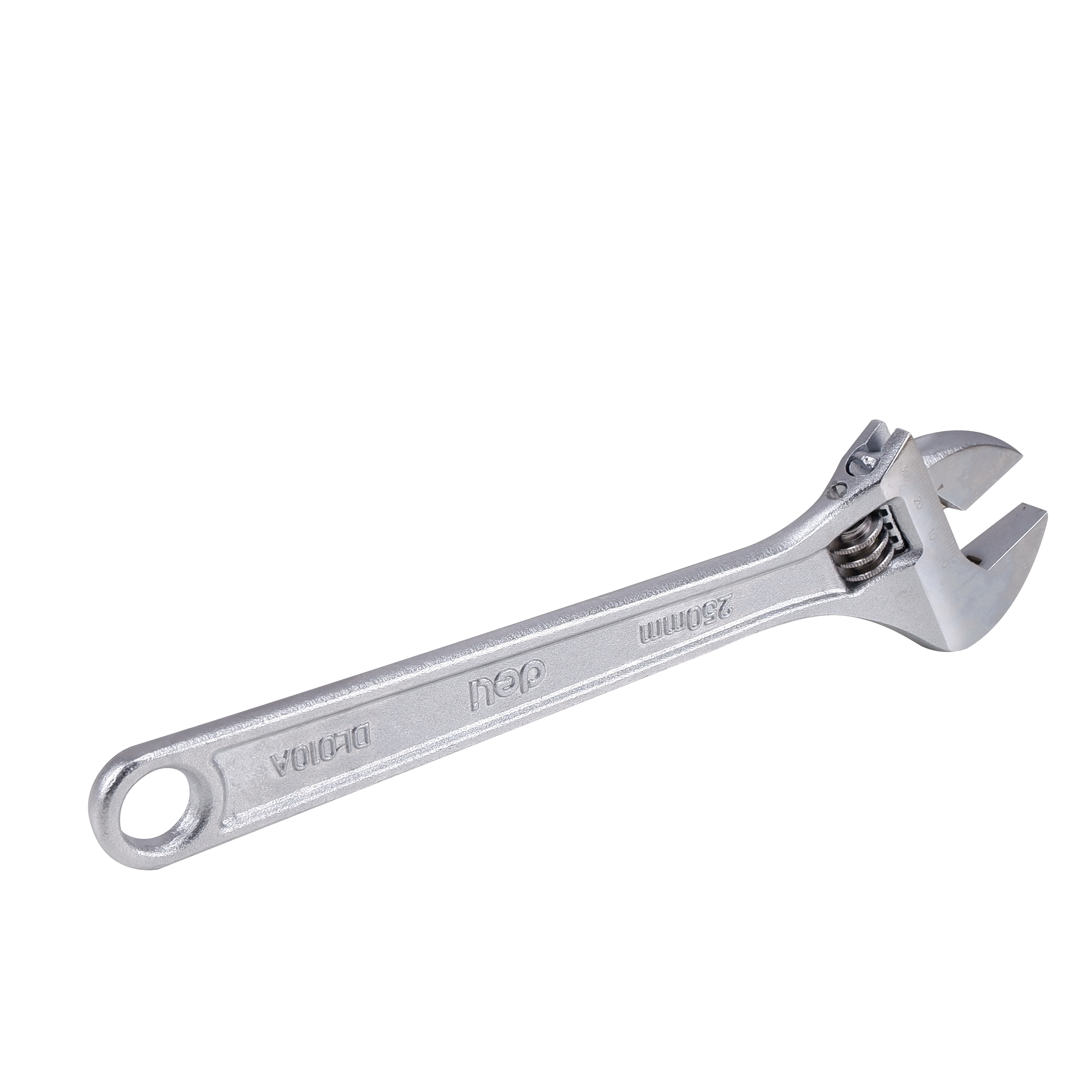 Homdum 10 inch Adjustable Wrench Deli Hex Spanner Chrome vanadium Ergonomic Handle size 200 mm