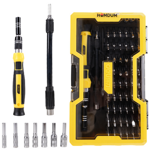 BUY Homdum 65 in 1 Professional Precision Screwdriver Set Deli(Yellow)