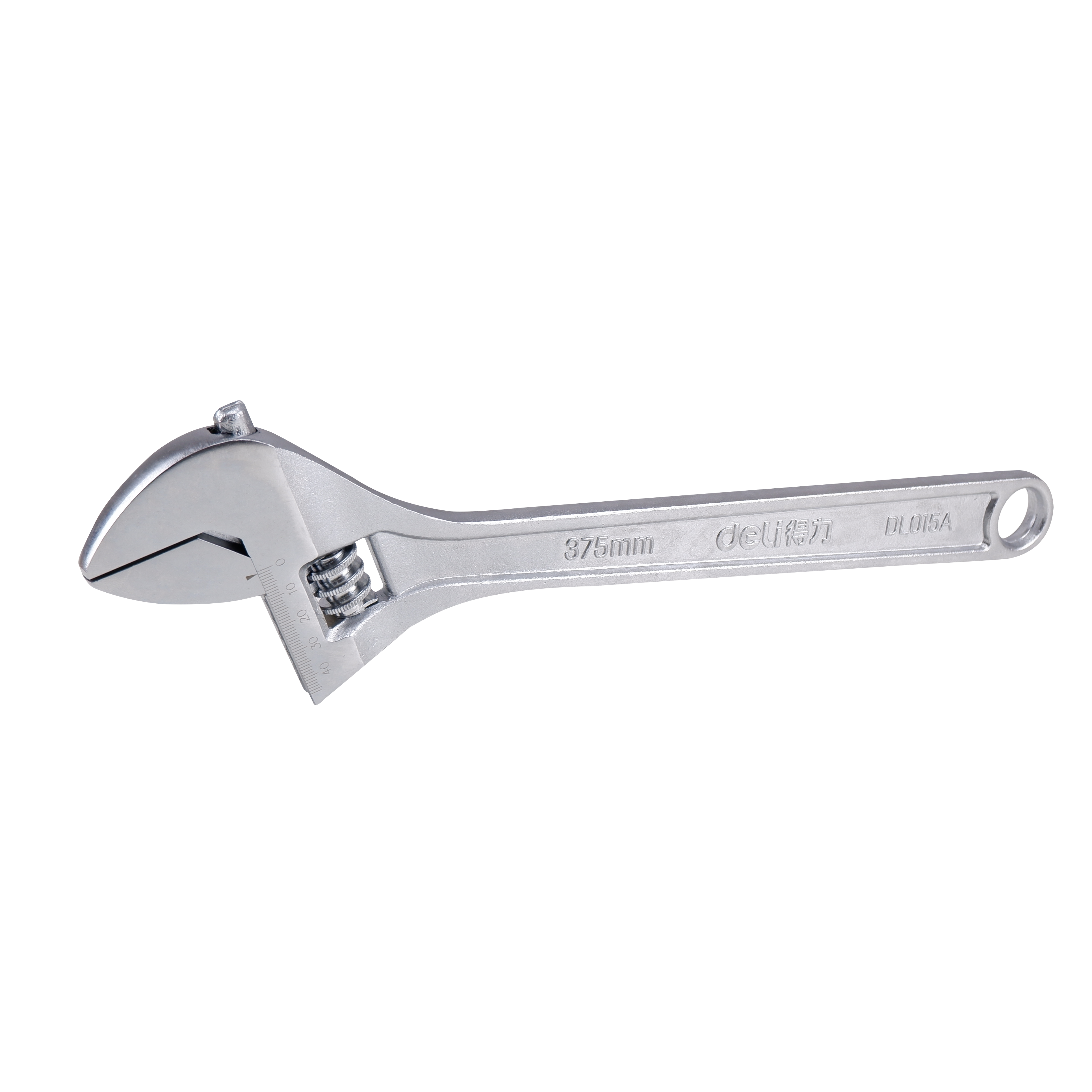 Homdum 15 inch Adjustable Wrench Deli Hex Spanner Chrome vanadium Ergonomic Handle size 450 mm