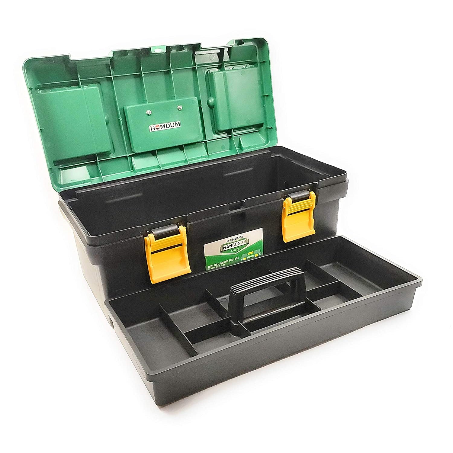 Storage Case for Screw Wrench Hammer with Removable Tray 