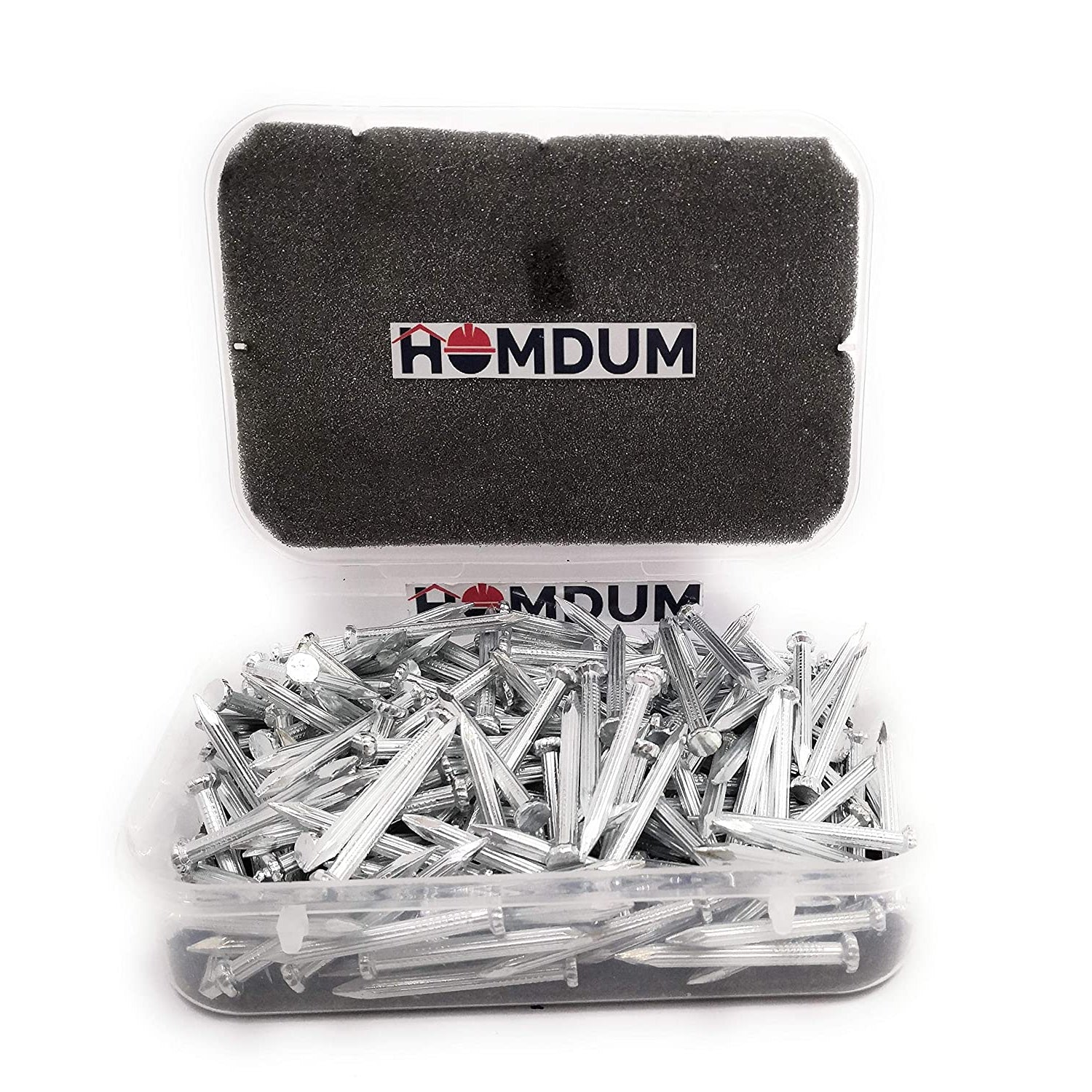 Homdum Hard Steel Concrete Nails 2 inch (50 mm) Pack of 75 Pieces (2")