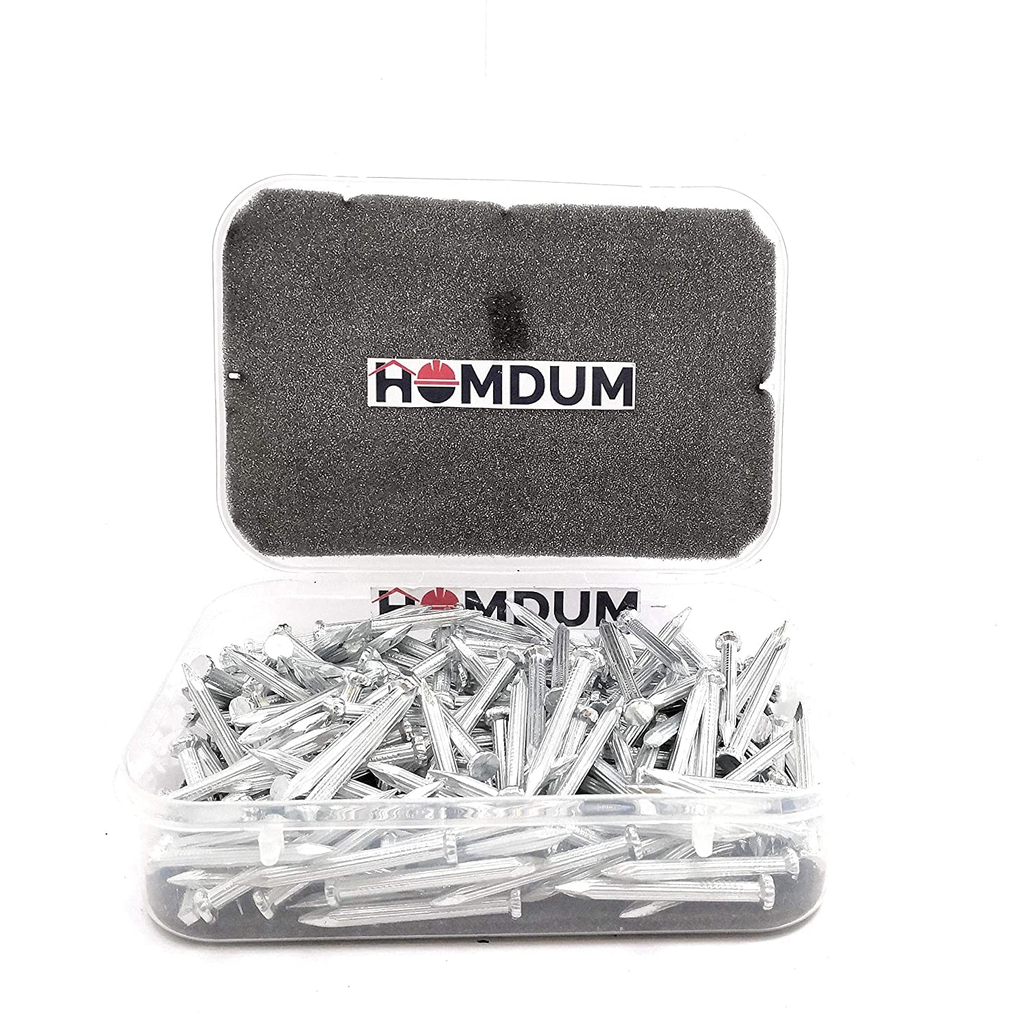 Homdum Hard Steel Concrete Nails 2 inch (50 mm) Pack of 75 Pieces (2")