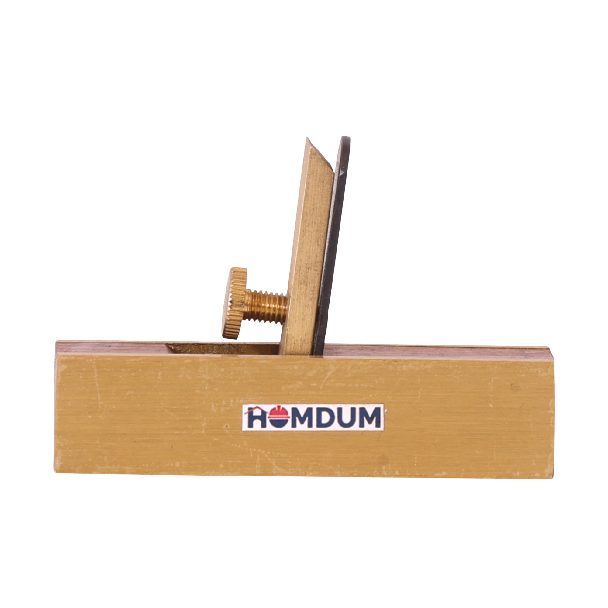 Homdum 1 pc mini brass scraper plane antique rose wood Finish miniature Hobby brass planer for Wood Craft size 3" 75mm