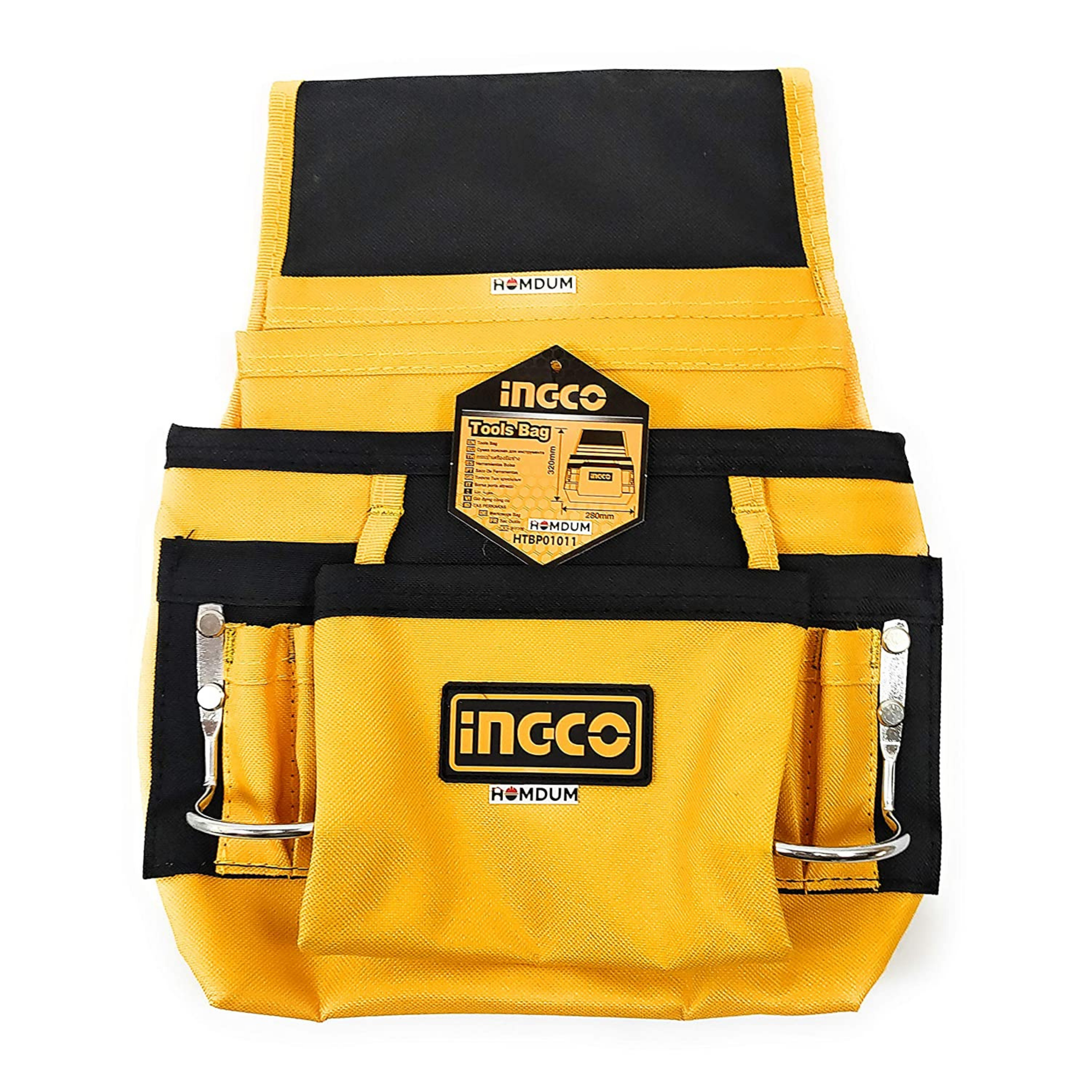 Homdum Ingco Homdum tool bag (11 x 13 inch, Yellow)