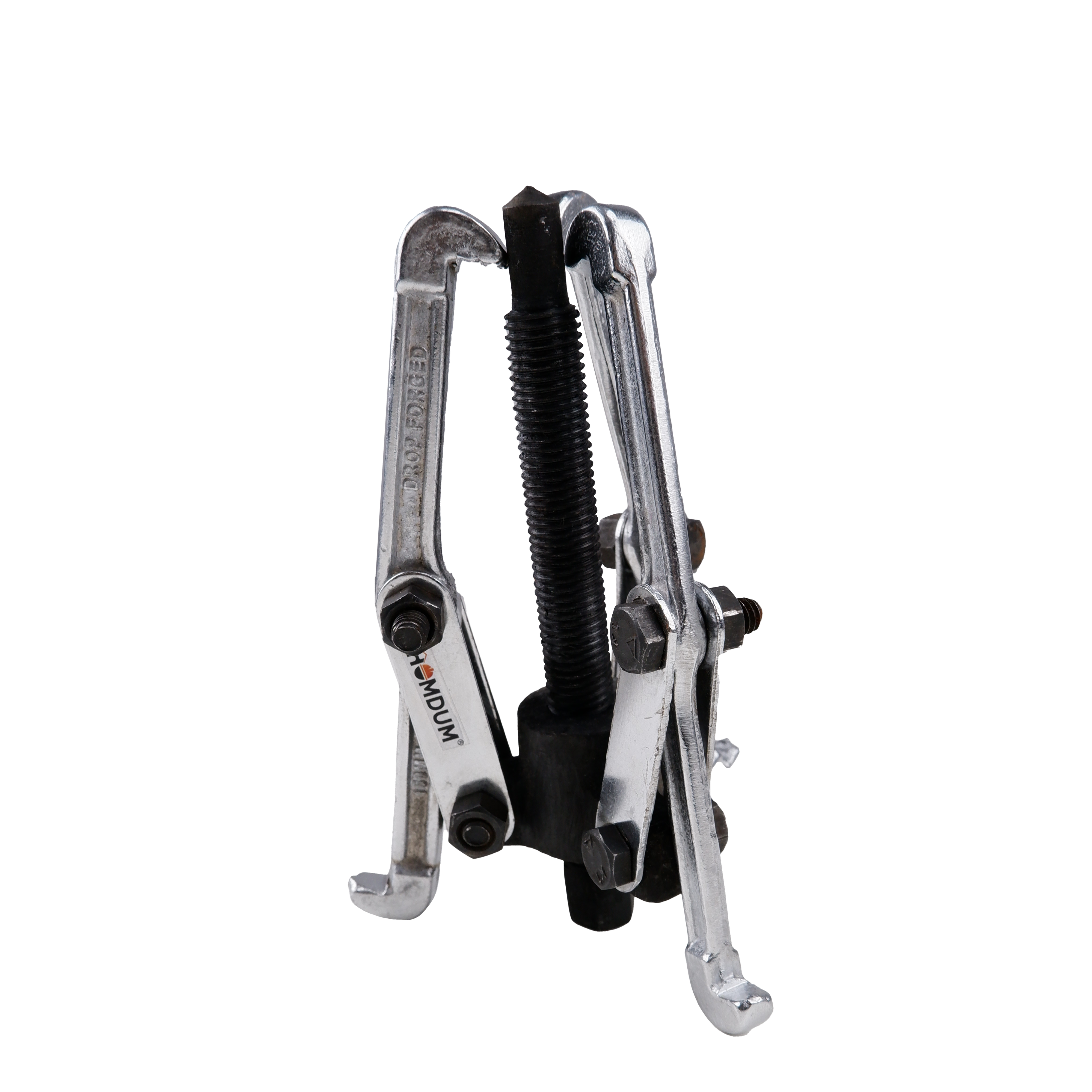 Homdum 8 inch 3 Legs/Jaws Bearing Puller Heavy Chrome Vanadium Steel Gear Puller size 200 mm (Black and Silver)