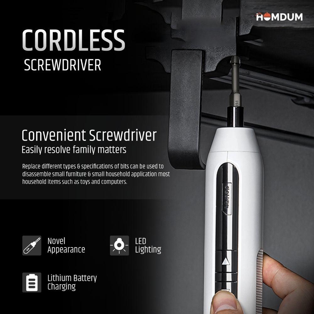 Homdum 3.6 V Cordless Screwdriver Deli