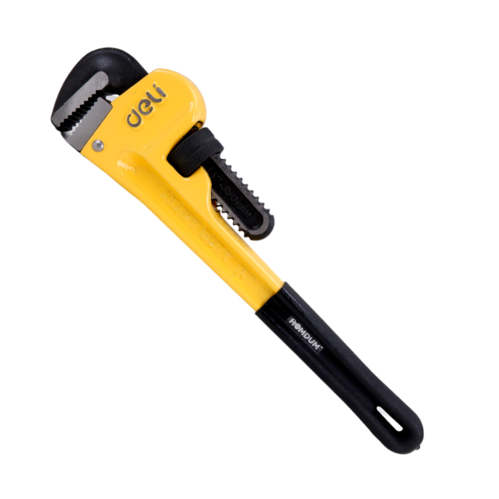 Homdum 14” Silicon Grip Heavy Duty Steel Pipe Wrench