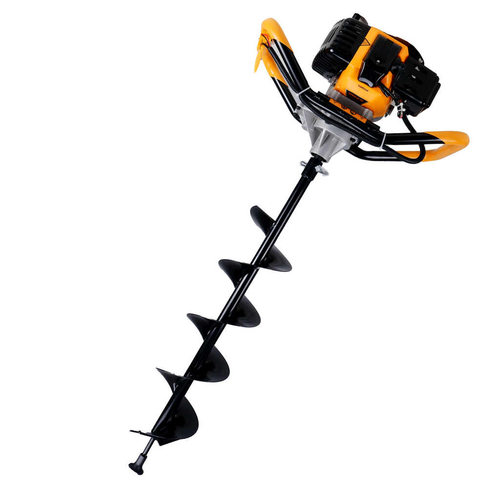 Earth auger machine with wheels deals