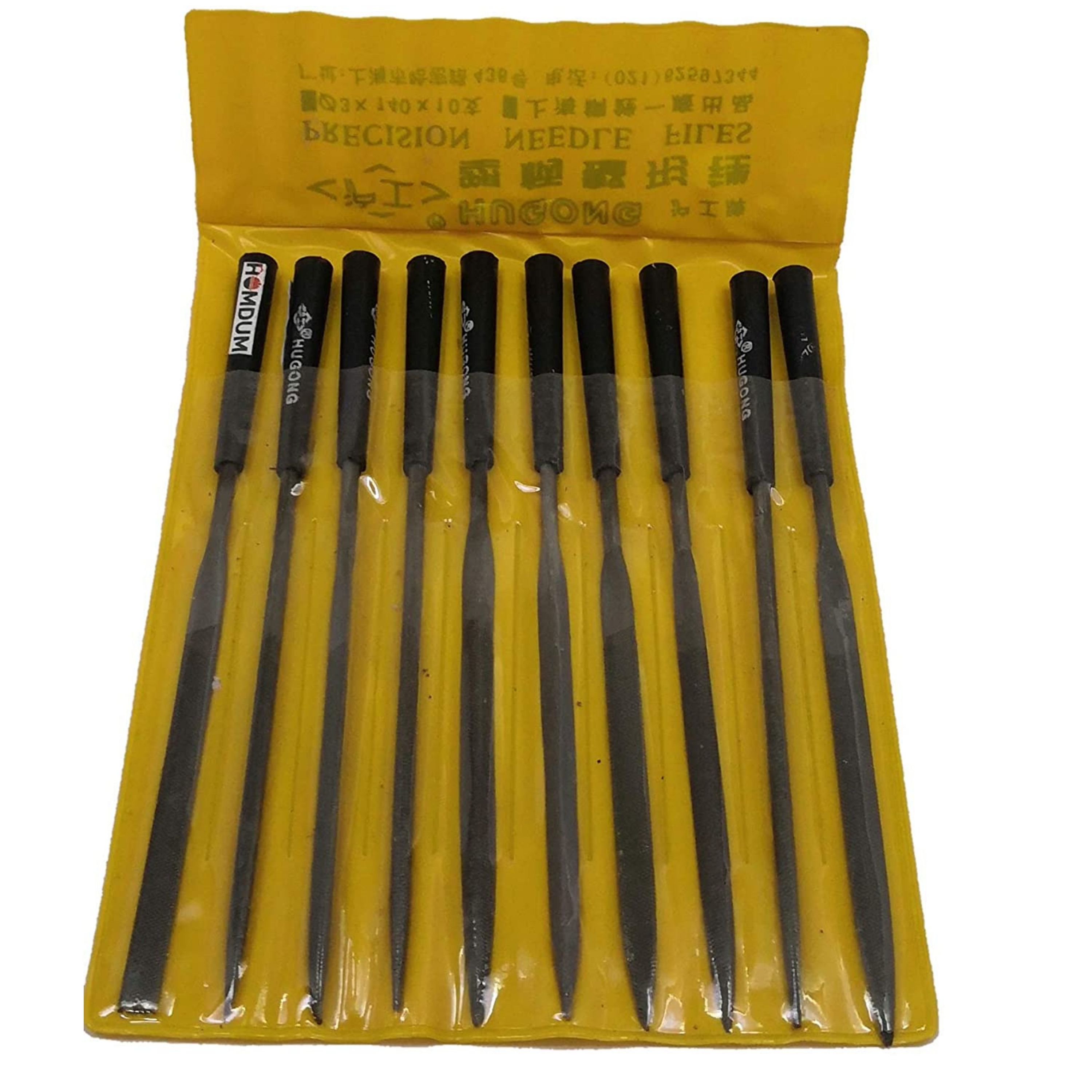 Homdum Needle File Set, 10Pcs