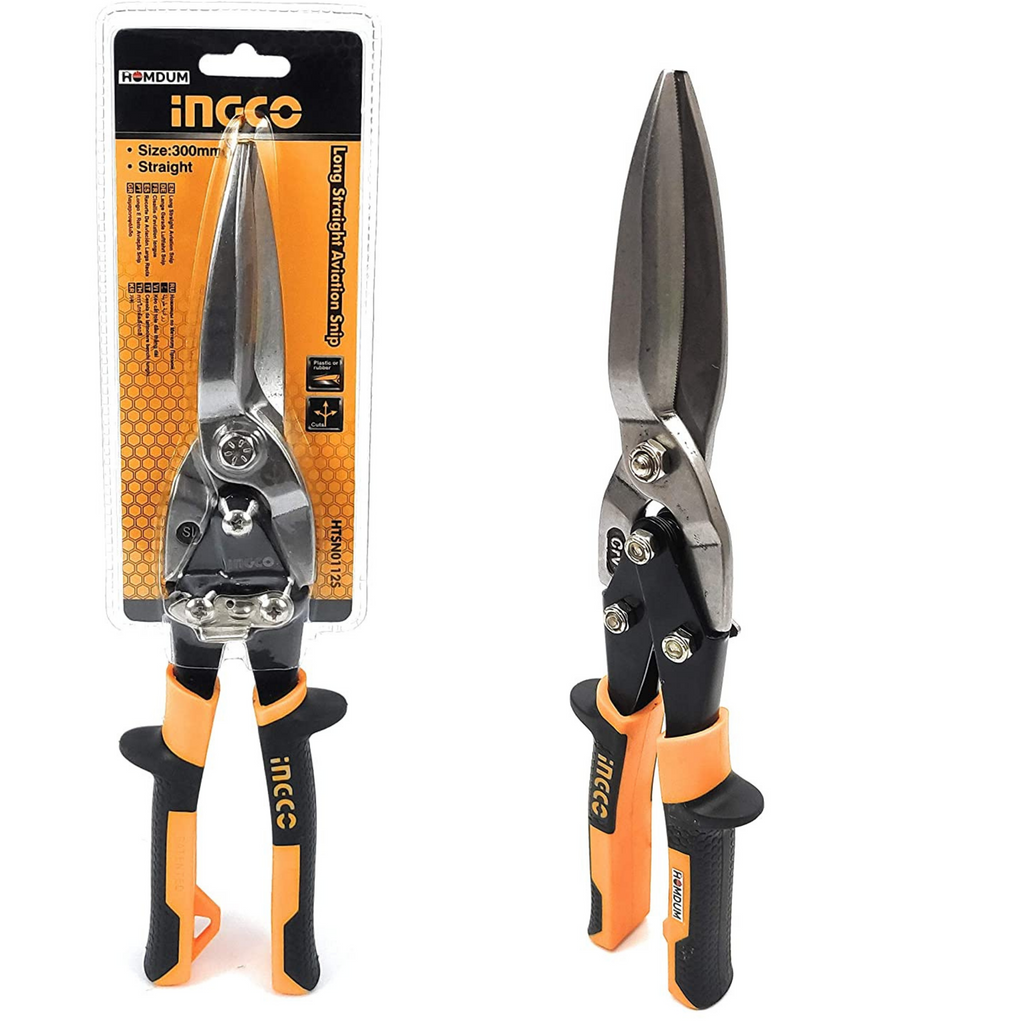 BUY Homdum 10inch Snip scissors Straight Cut Tin Cutter INGCO 250mm