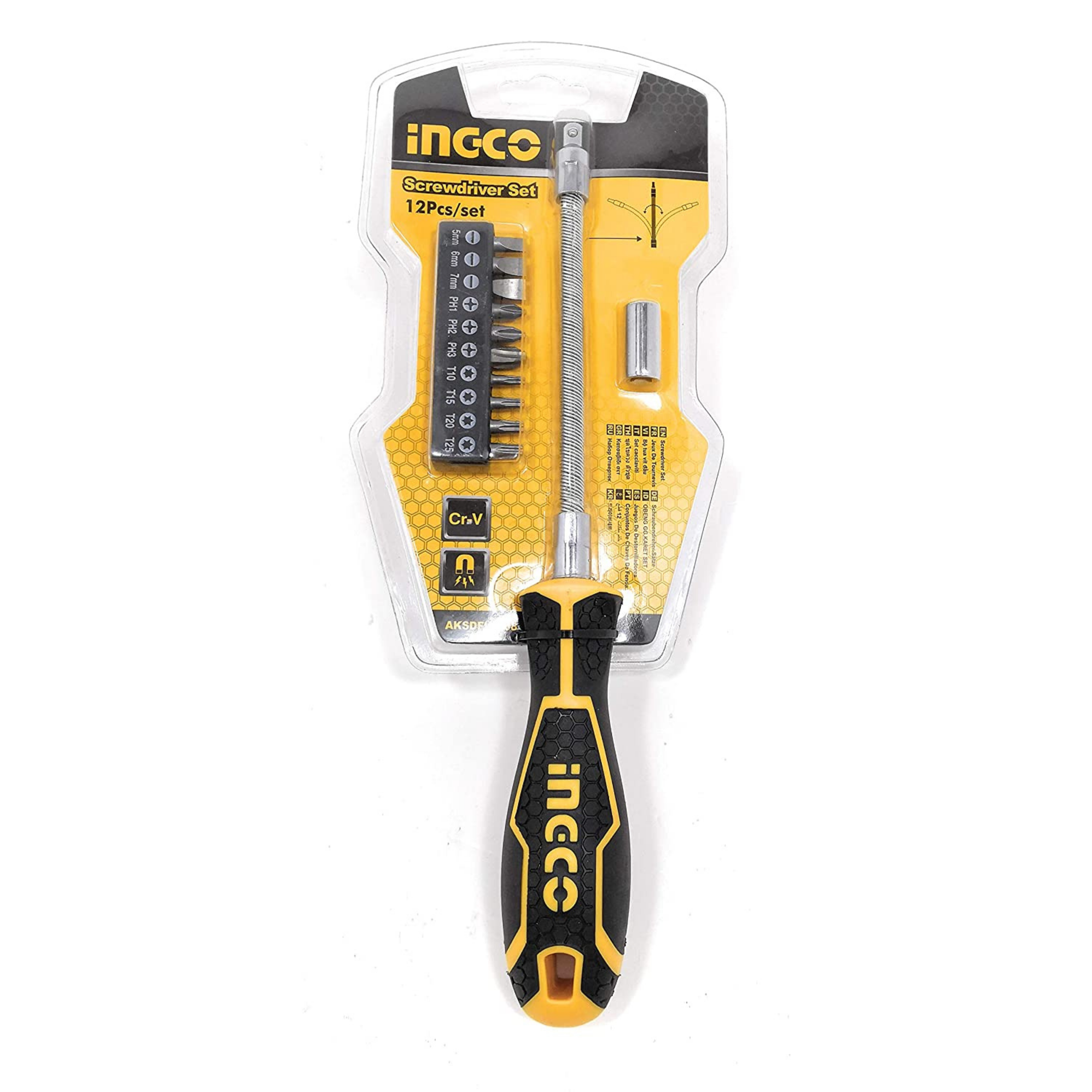 Homdum Ingco Flexible Shaft Screwdriver