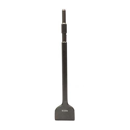 Homdum 17 x 400 x 75 Hex Shank Flat Spade Pointed Chisel for 5 kg Demolition Hammer Concrete Breaker Jack Hammer Tool bit for Tile Chipping/Wall Slotting/Scraping Masonry Brick. (17x400x75mm)