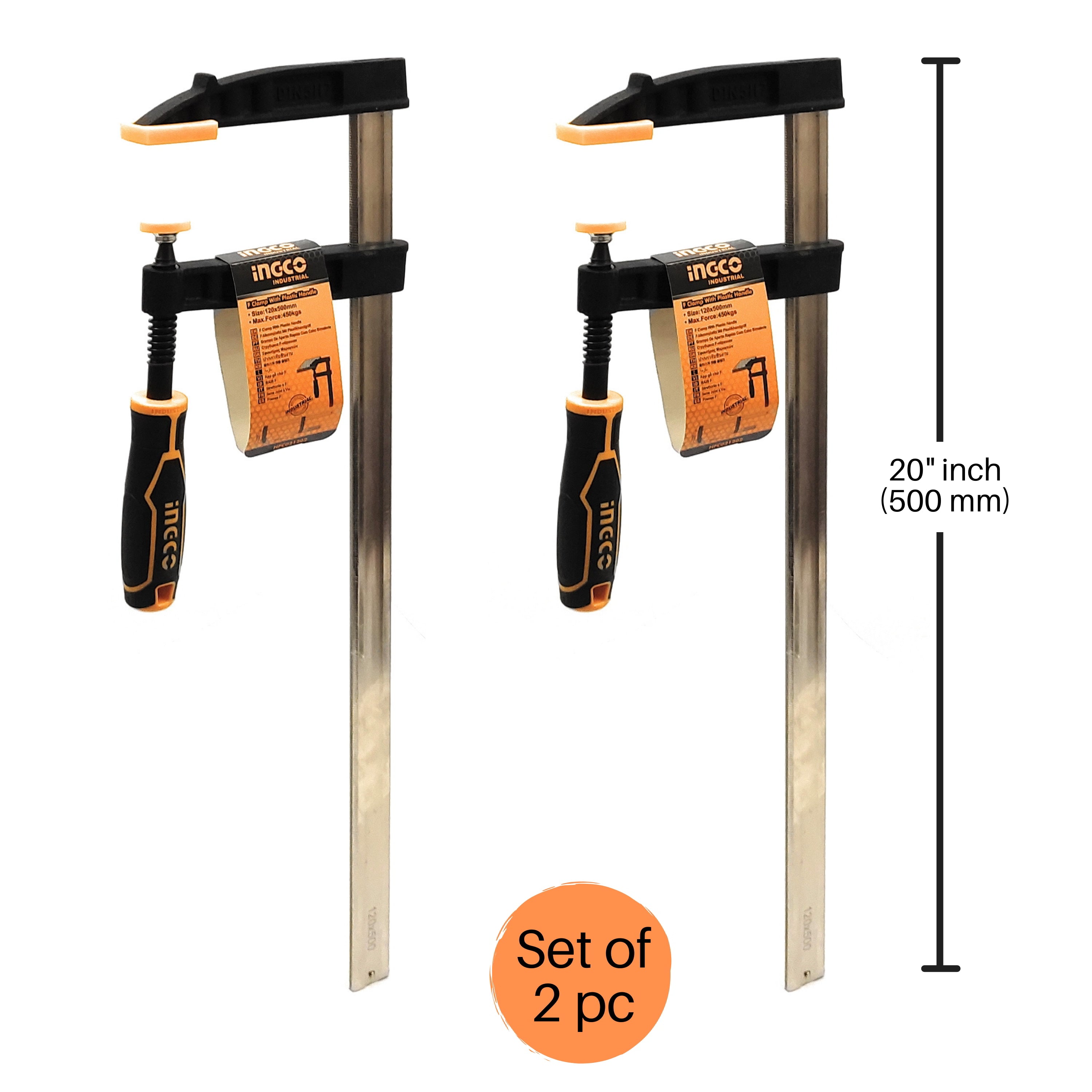 Homdum Ingco F Clamp for woodworking glass and welding works