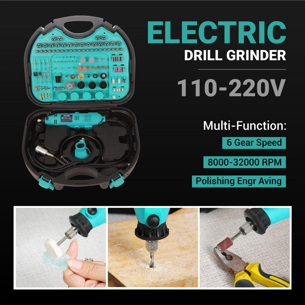 Etpower 180W Mini Die Grinder Rotary Tool Kit Grinding Machine