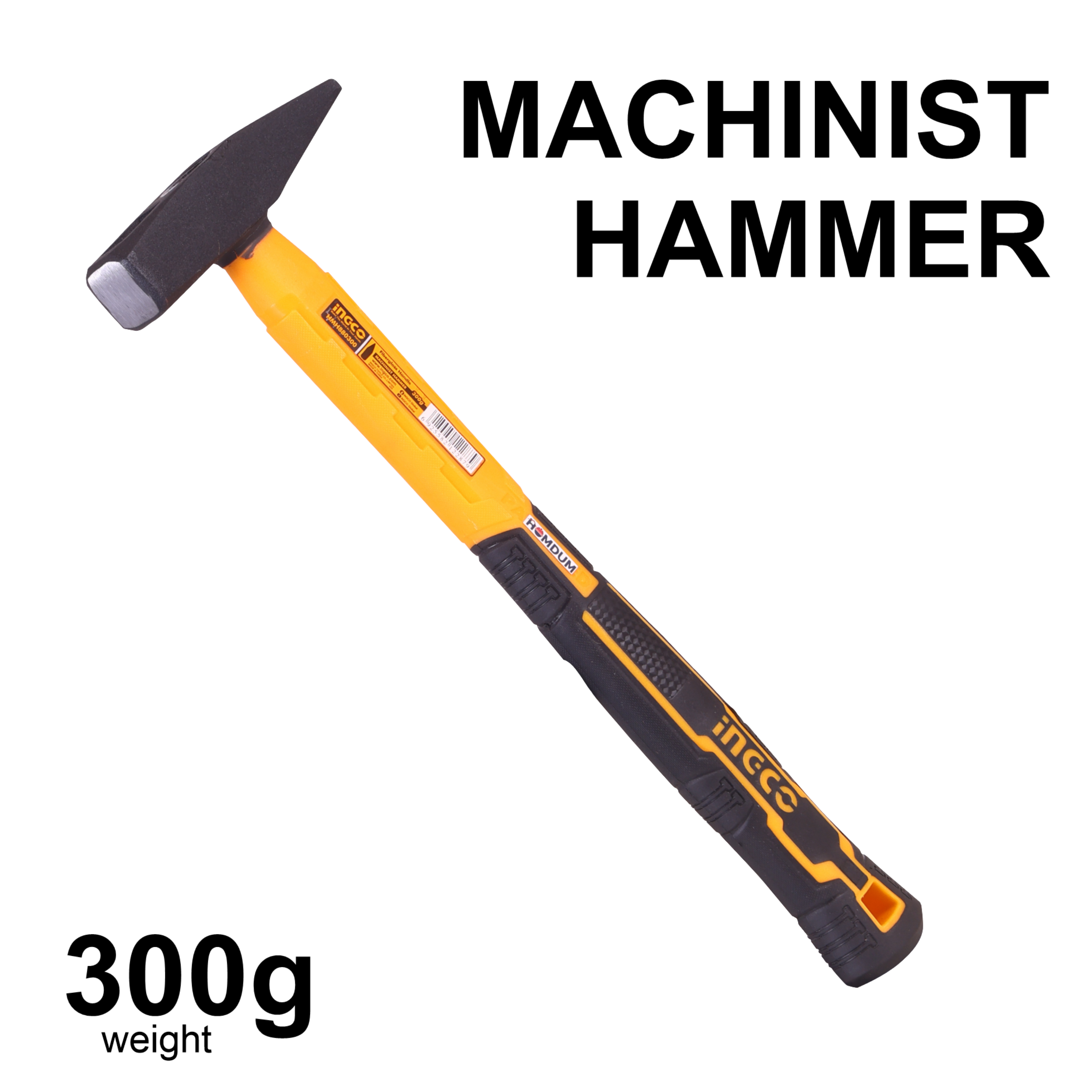 Homdum 300g Heavy Duty Machinist Hammer INGCO 