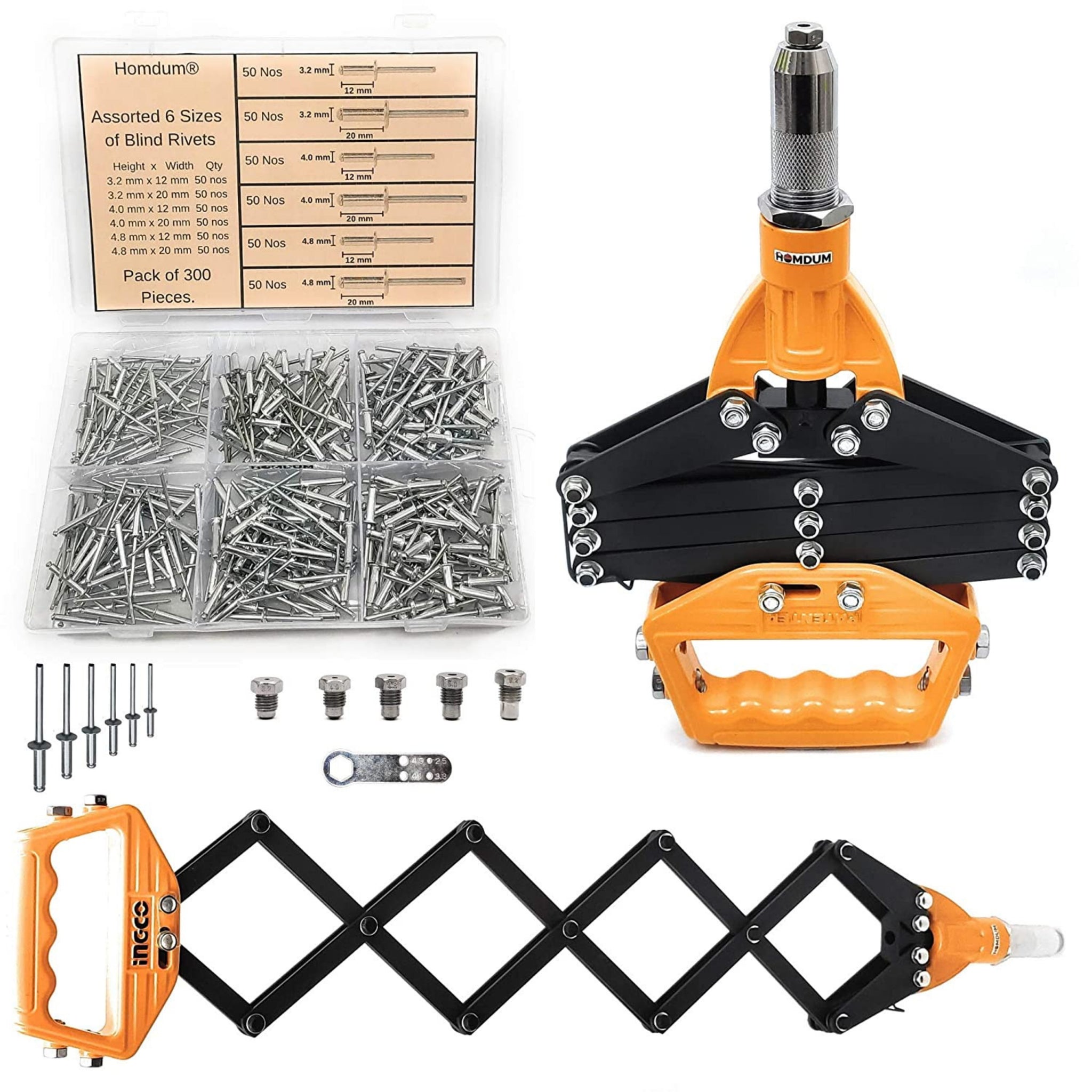 BUY Homdum 32 inch Semi Automatic Folding Rivet Gun INGCO