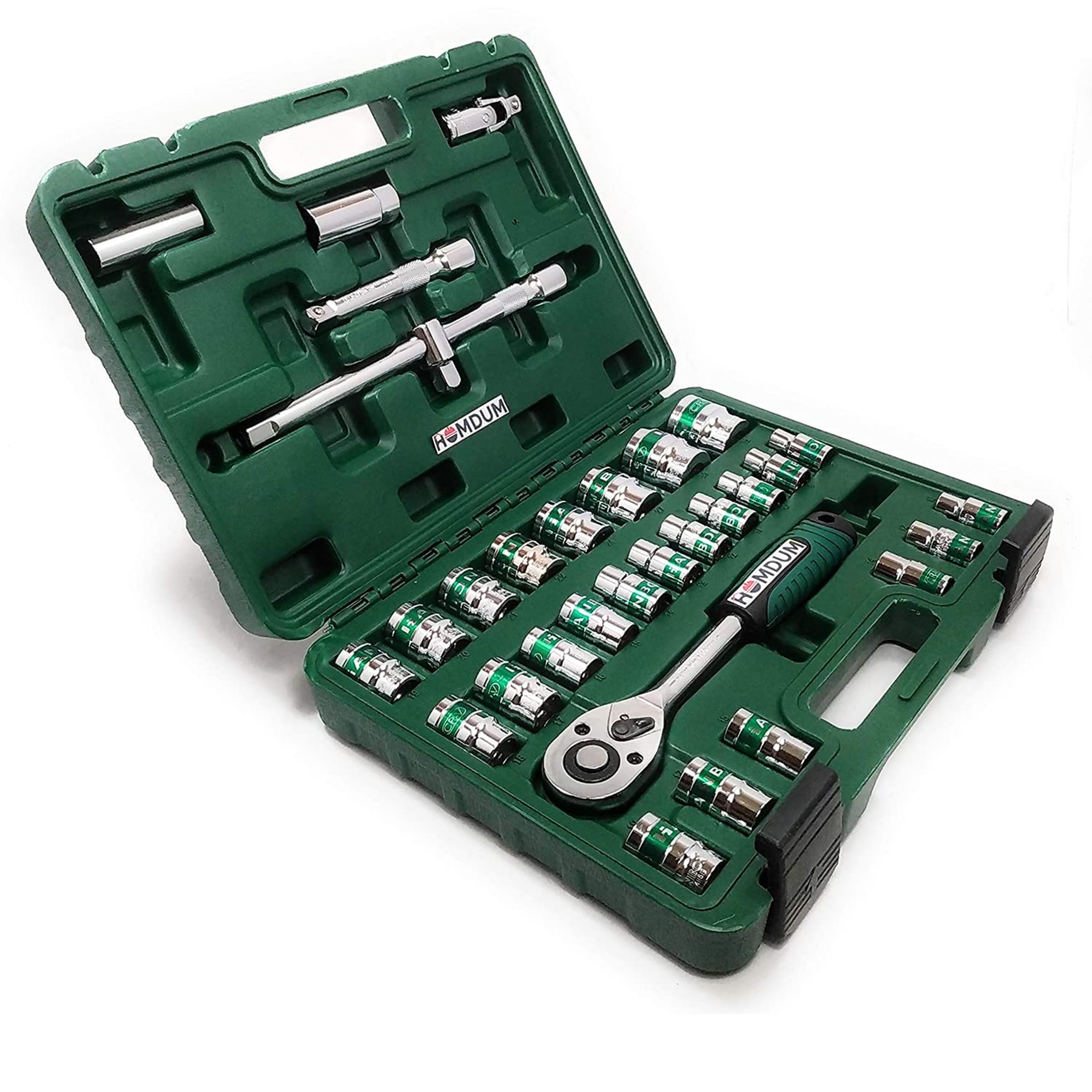 Homdum 32 piece 1/2” Drive Socket wrench set