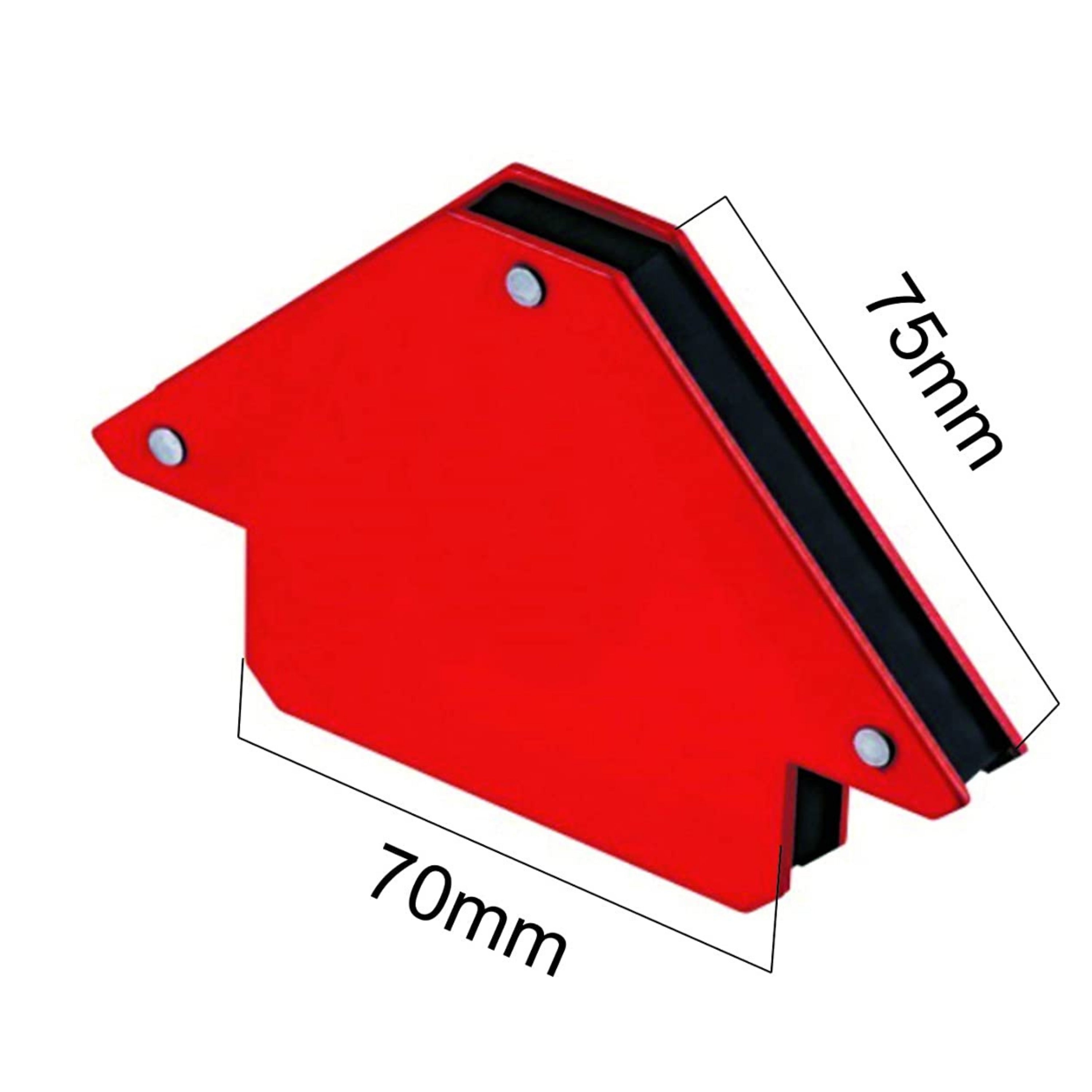 Homdum 3inch Multiangle magnetic welding holder clamps arrow type square with 12kg strong magnet pull for accurate alignment in fabrication works pack of 1 Pc