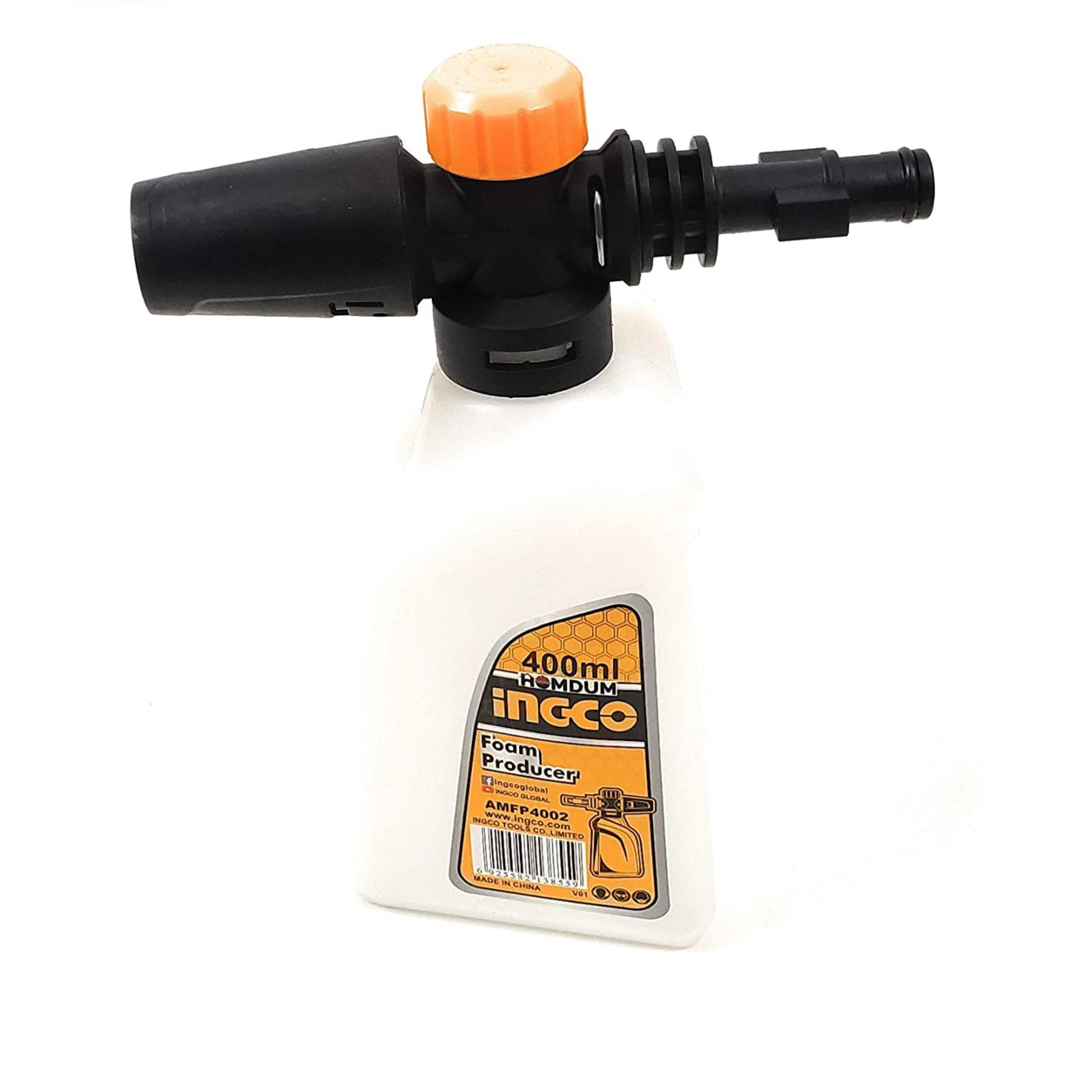 Ingco Car washer Snow Foam Lance Bottle Foam Producer 400 ml AutoCare Car shampoo Soap Dispenser.