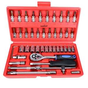 Homdum 46 pc Socket Wrench Set SRUNV