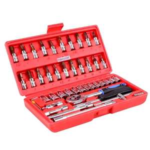 Homdum 46 pc Socket Wrench Set SRUNV