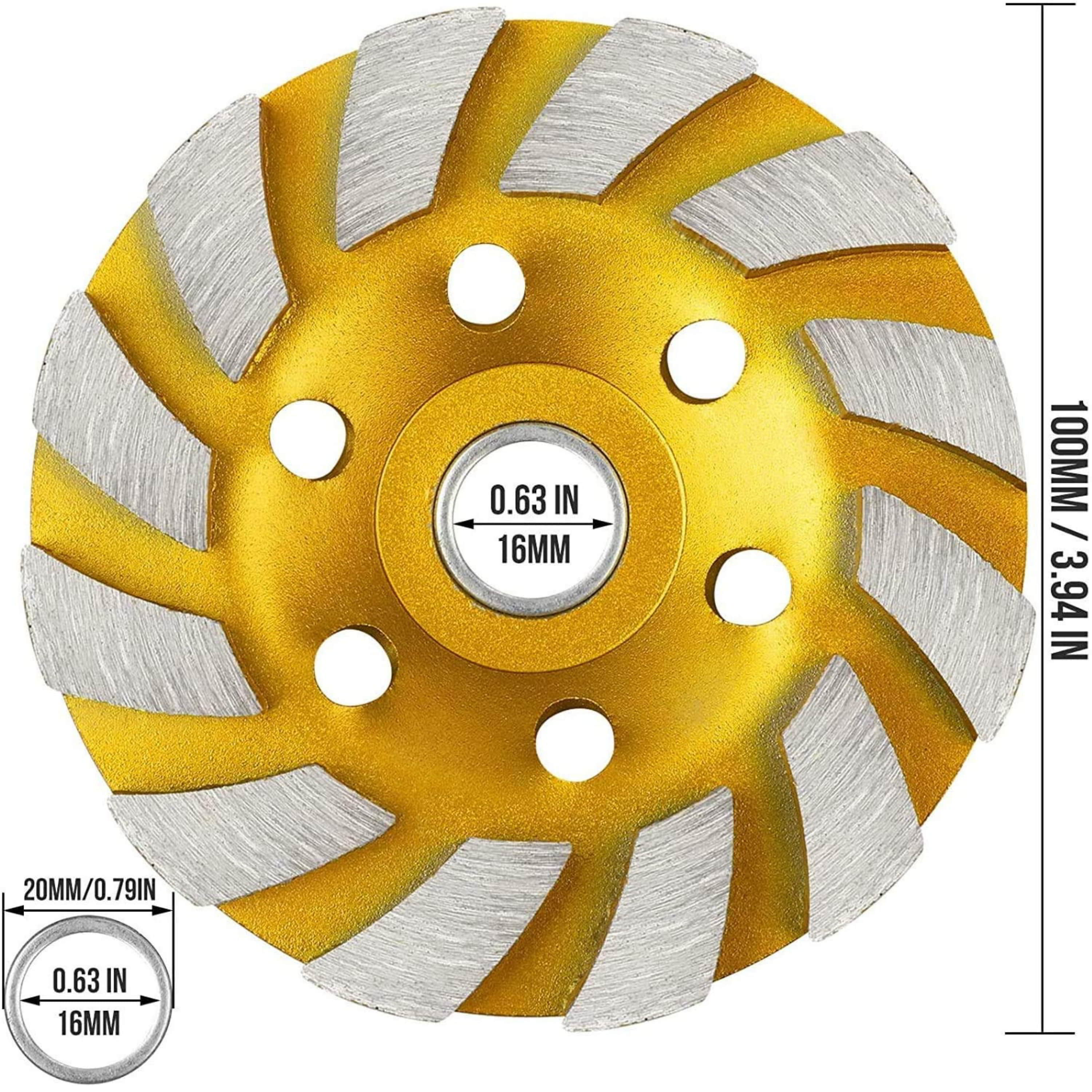 Homdum 3 Inch 75mm Turbo Rim Segmented Diamond Cup