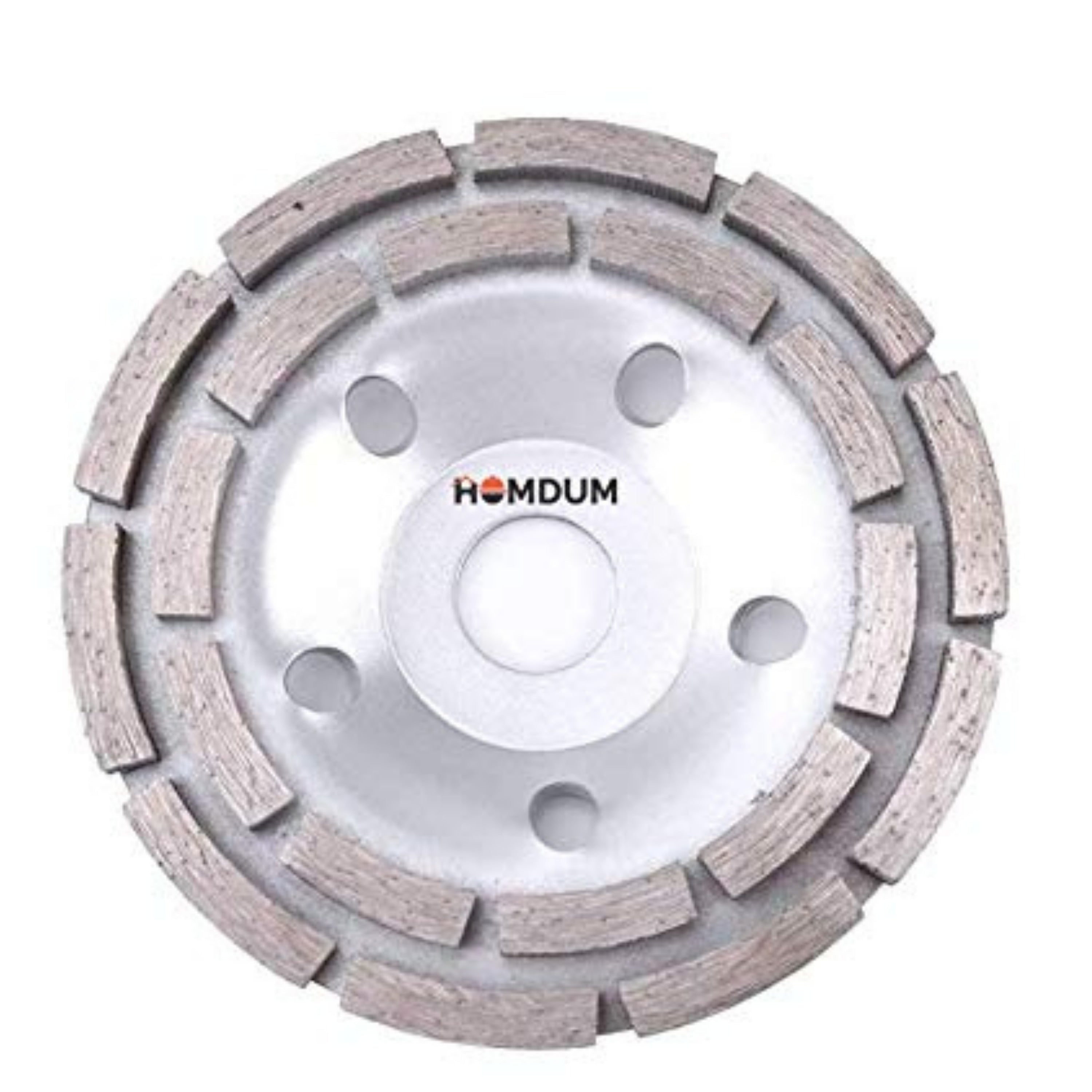 Homdum 5 Inch 125mm Double Row Segmented Rim Diamond Cup 