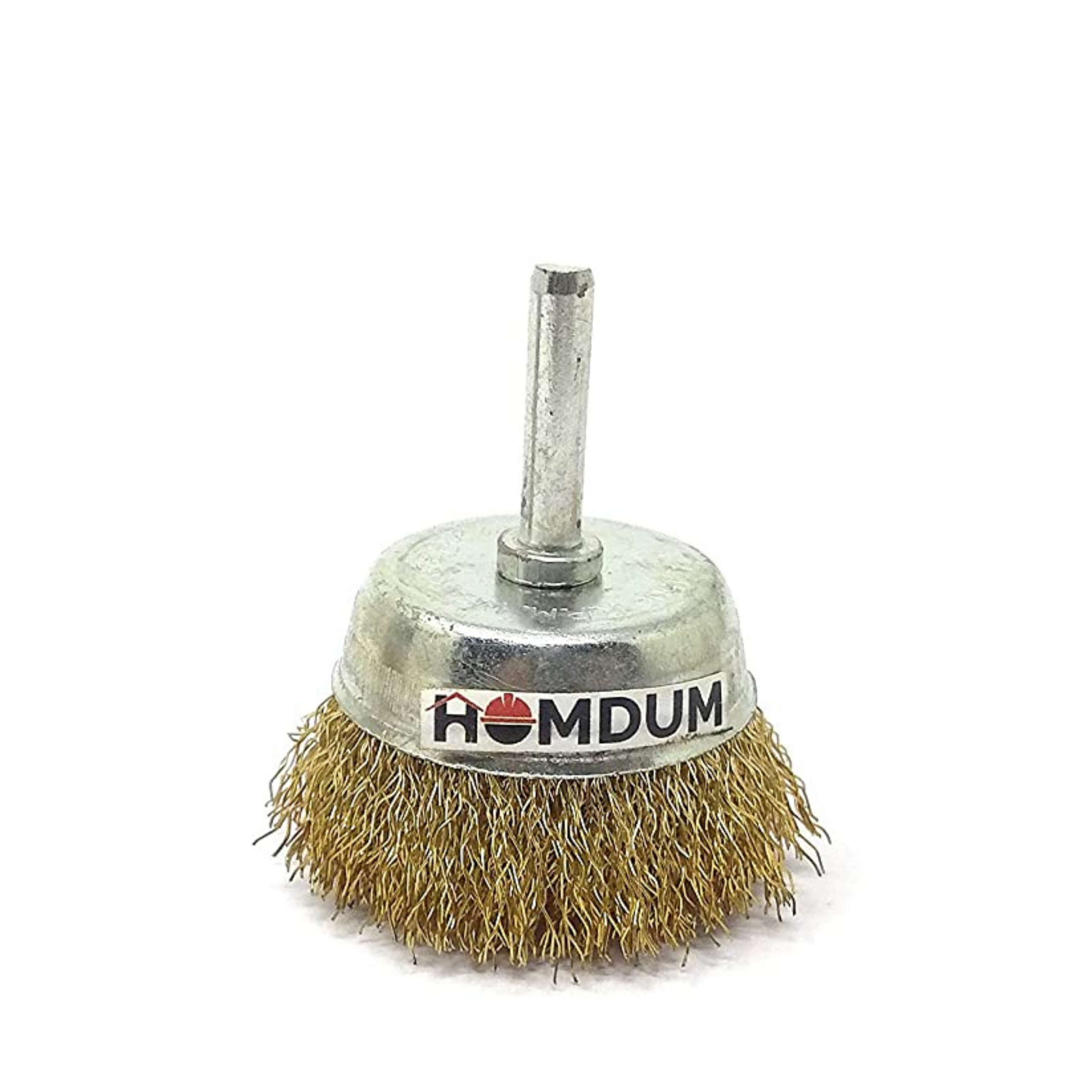 Homdum 5 Pcs Multipurpose Rotary Brass Wire Brush Kit