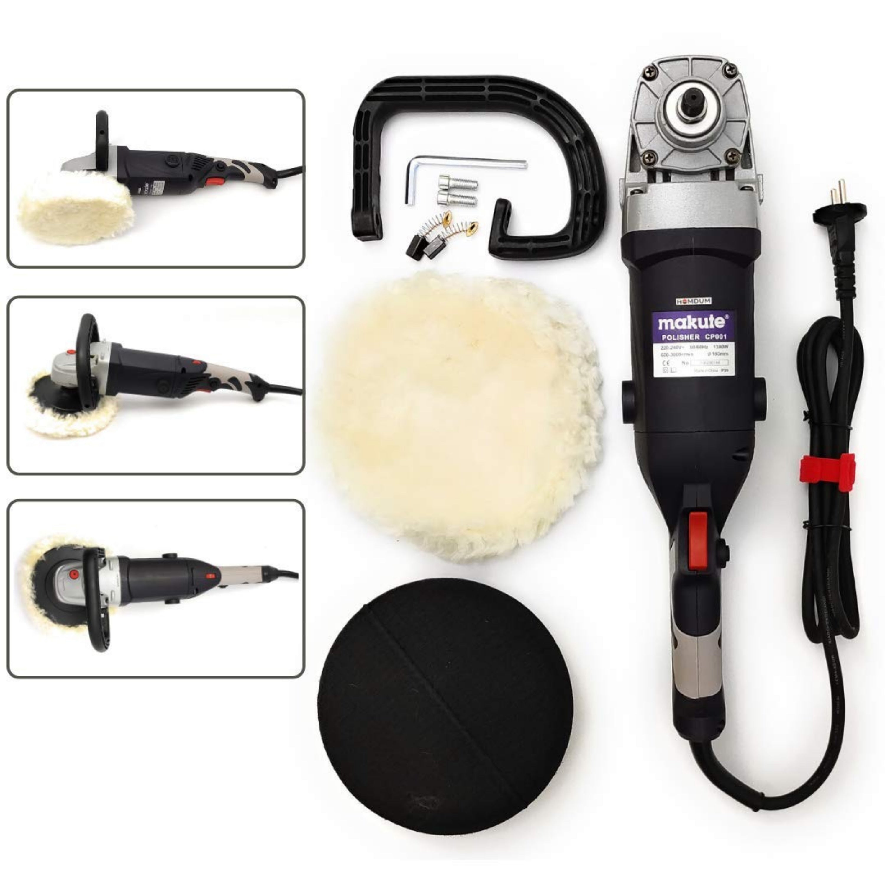 Homdum Makute 7inch 1300 Watt car polisher machine professional