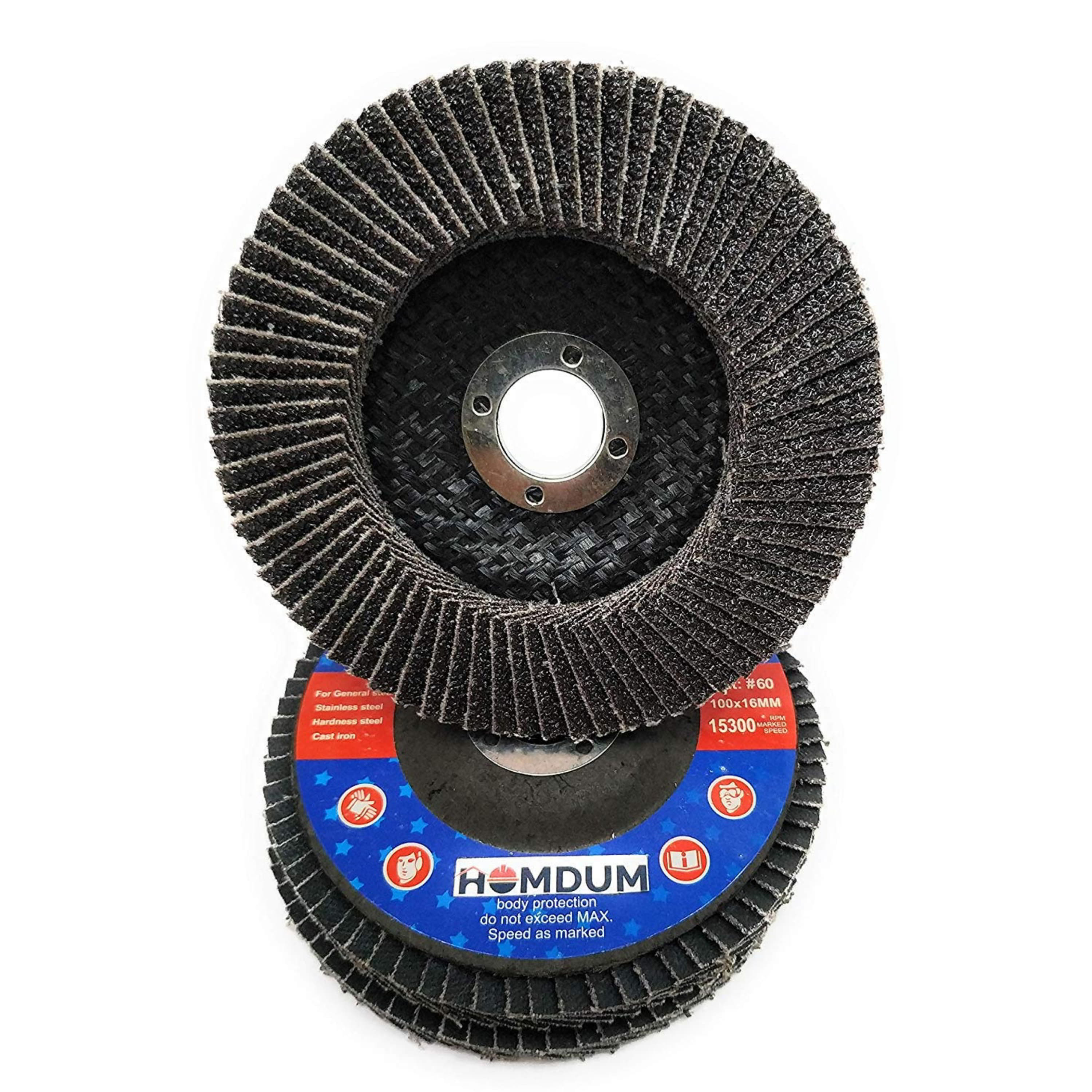 Homdum 4inch Aluminium Oxide flap discs