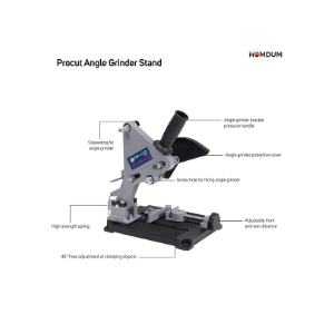 Homdum Angle Grinder Machine Stand With Heavy Duty Cast Iron Base For 4"/5" Model.