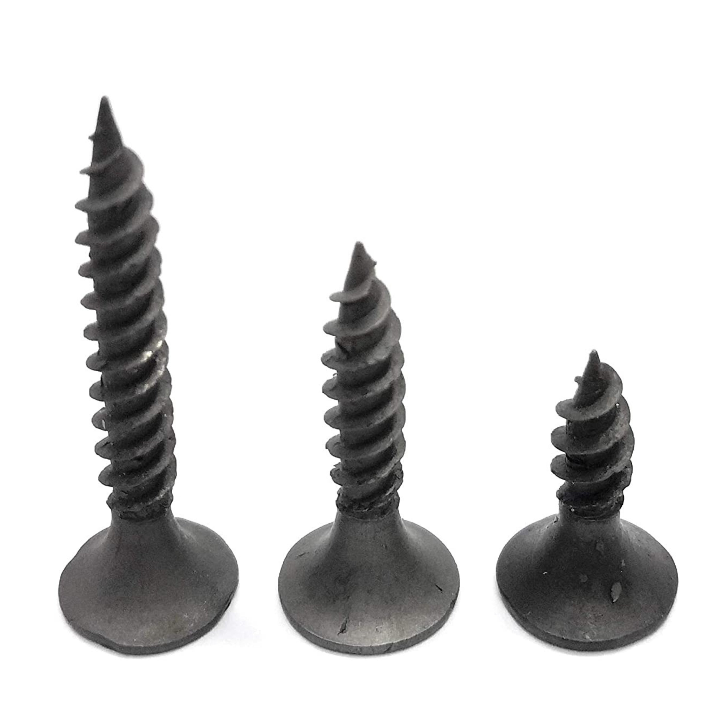 Homdum Black Dry Wall Screws 3 Sizes (13 mm to 25 mm)