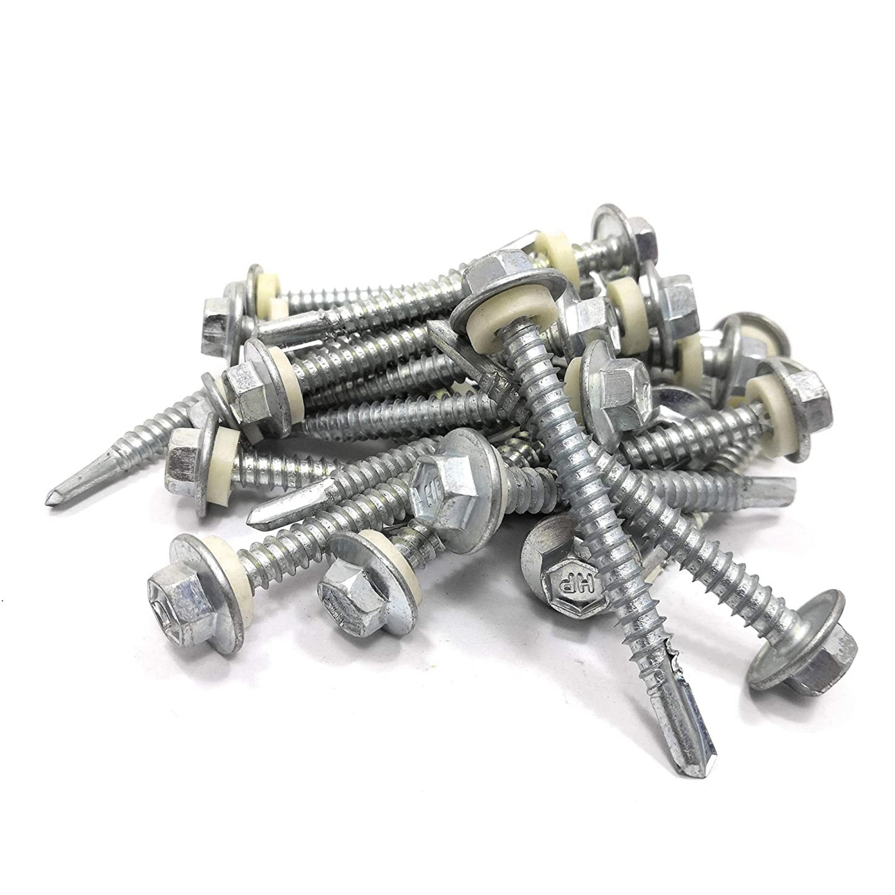 Homdum Assorted Hex Head Self Drilling Screws 