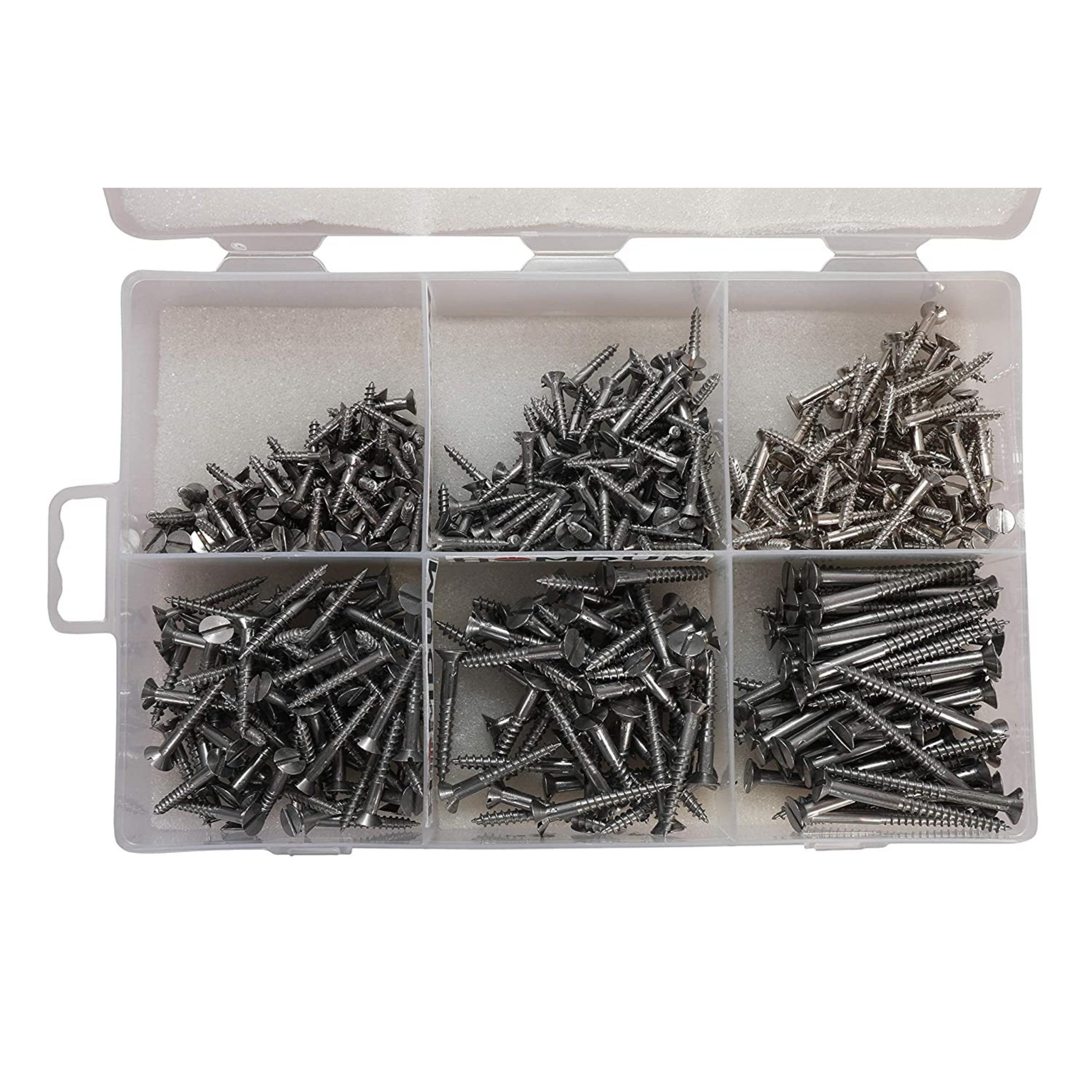 Homdum Iron Shaved Head Wood Screw