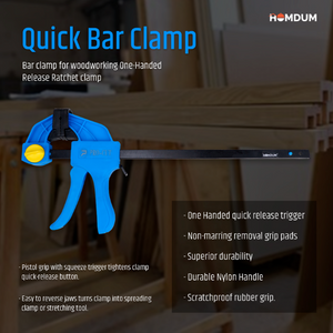 Homdum 4 inch Quick Grip clamp