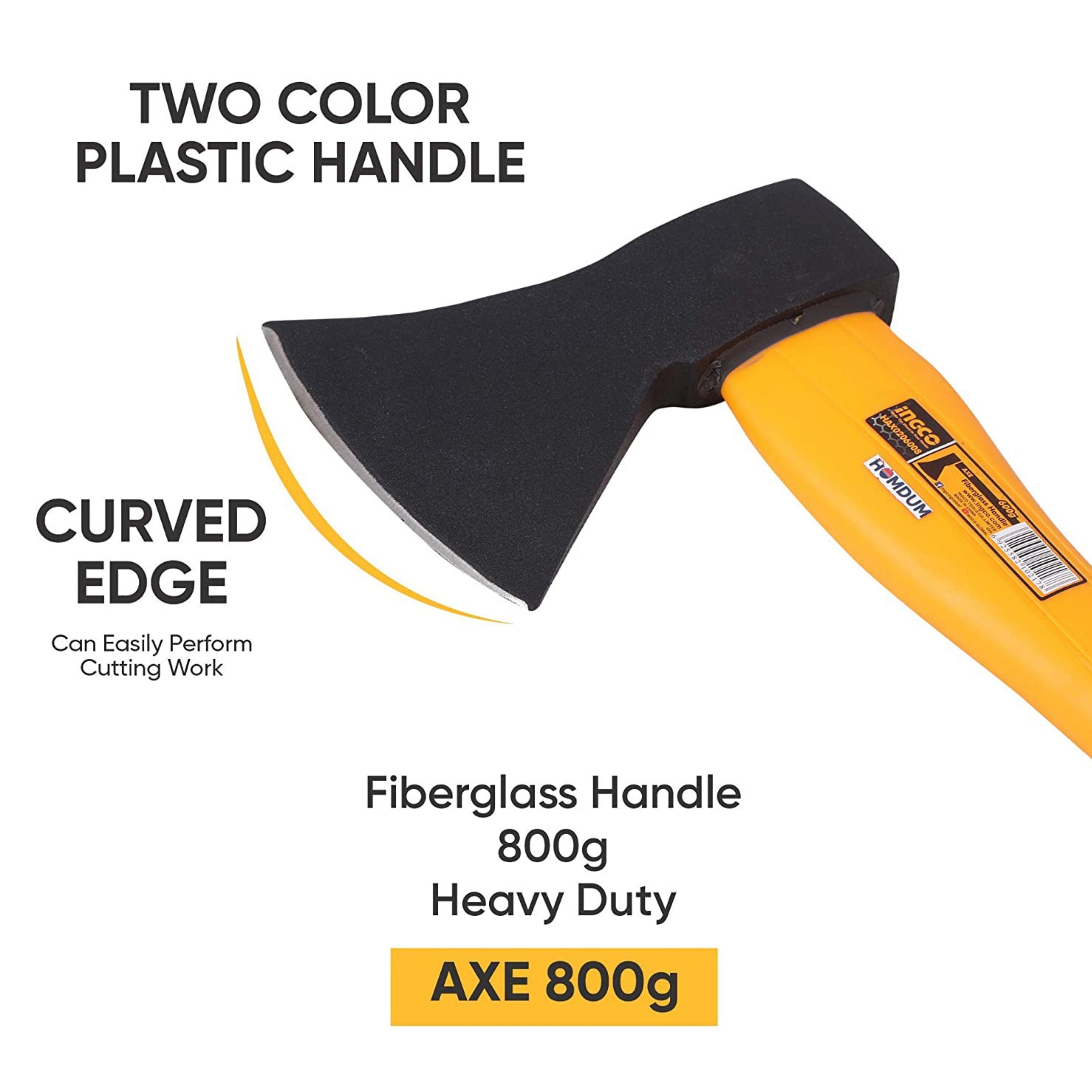 Homdum Camping Axe 800g for Gardening Wood Cutting & Splitting