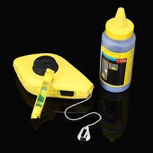 Homdum Chalk Reel Set with Chalk and Level Chalk Line Reel Combo