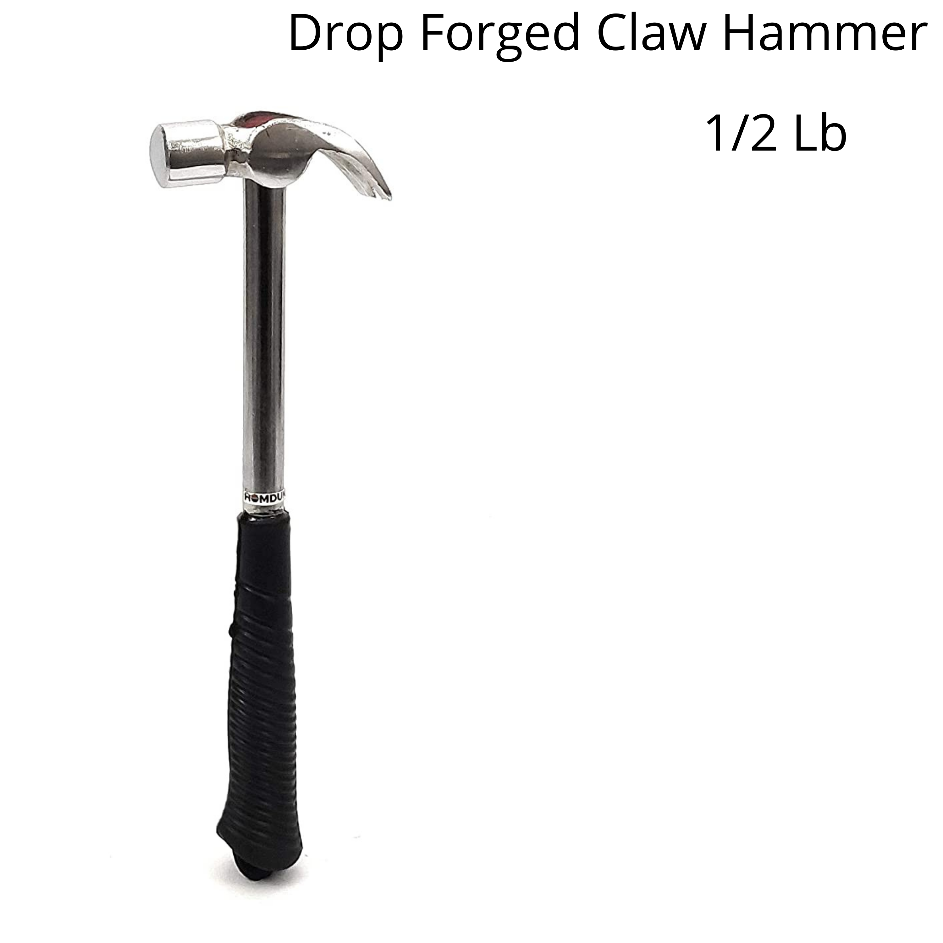 Homdum Drop Forged Claw Hammer 1/2 Lb