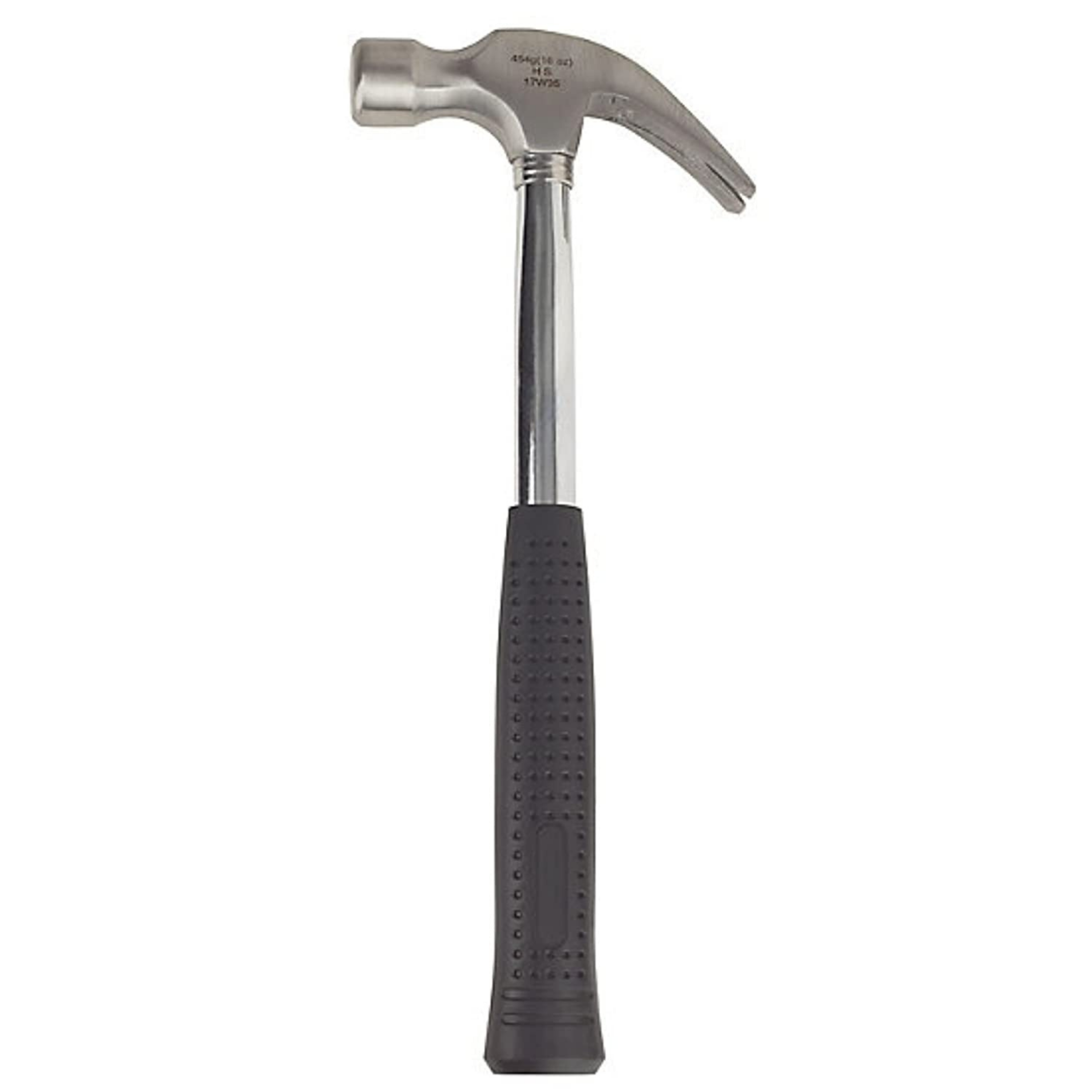 Homdum Claw Hammer 1/2 Lb with Rubberized Soft Grip 