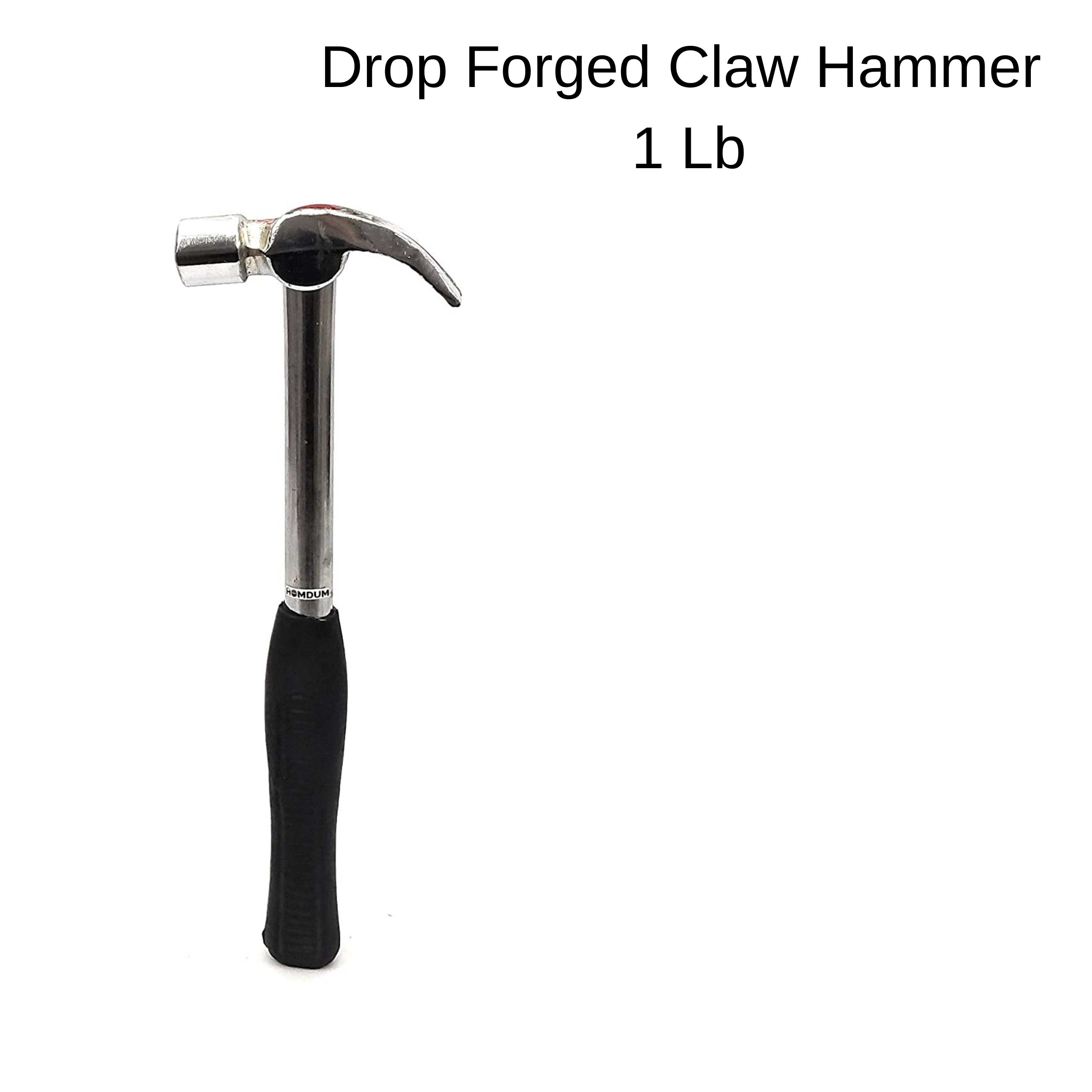 Homdum Drop Forged Claw Hammer 1 Lb (300g)