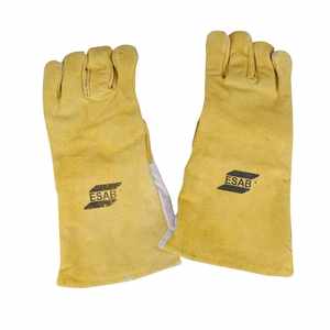 Homdum leather Hand Gloves Heat Resistant industrial Hand Protection Gloves