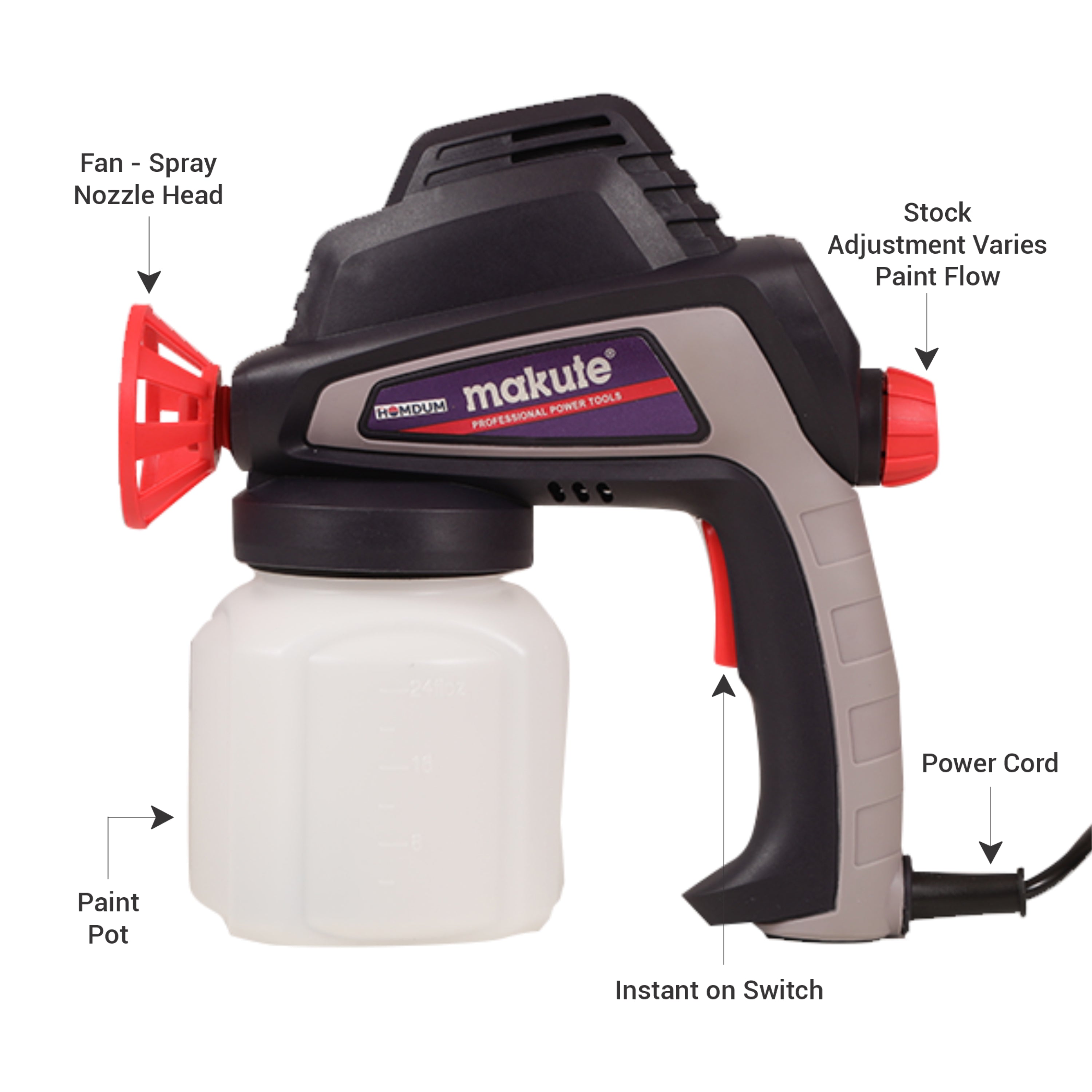 Homdum 80 W Portable Painting Tool