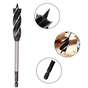 Homdum 4 slotted twist diy bore Bit 1/4"