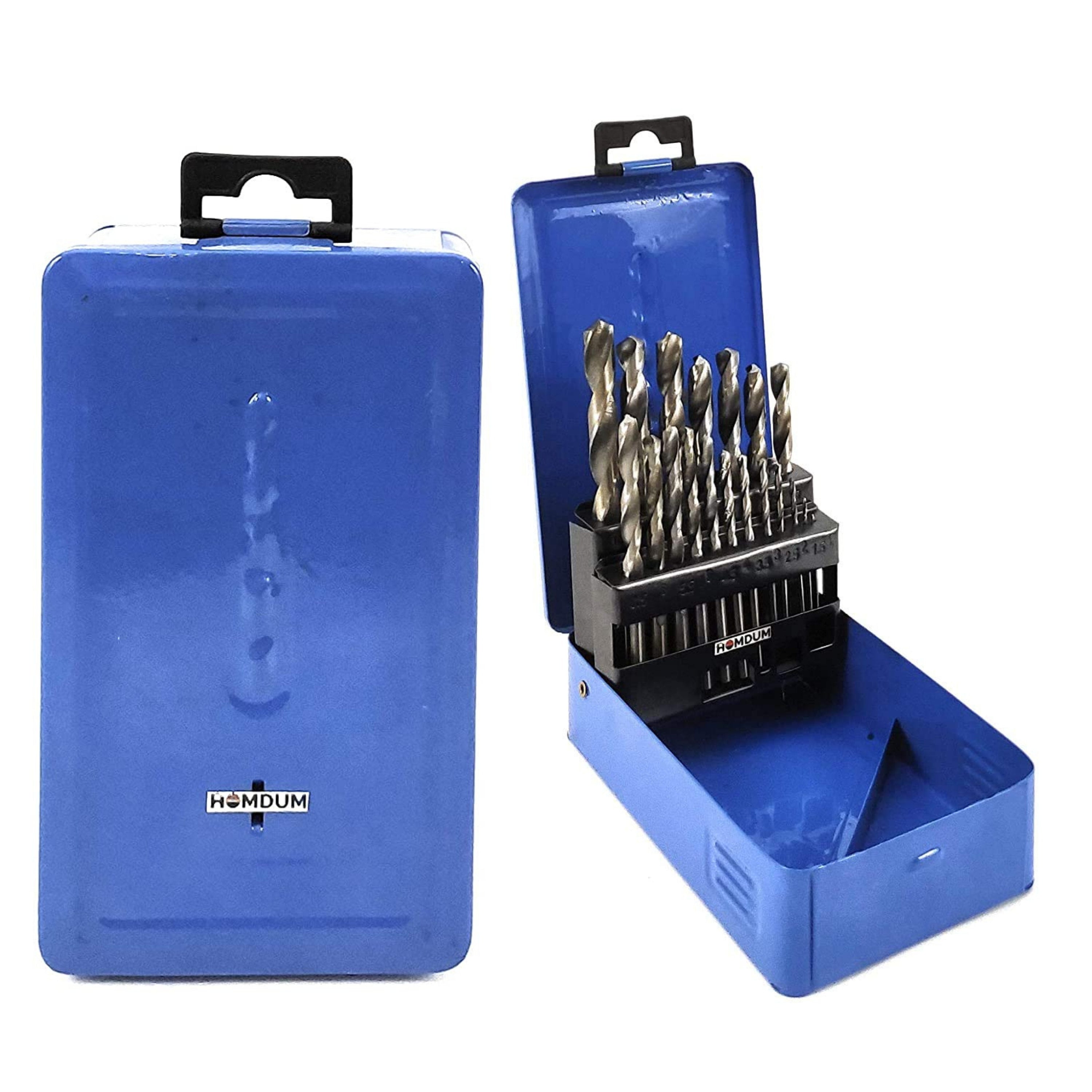 Homdum HSS Drill Bit Set 19 Pcs