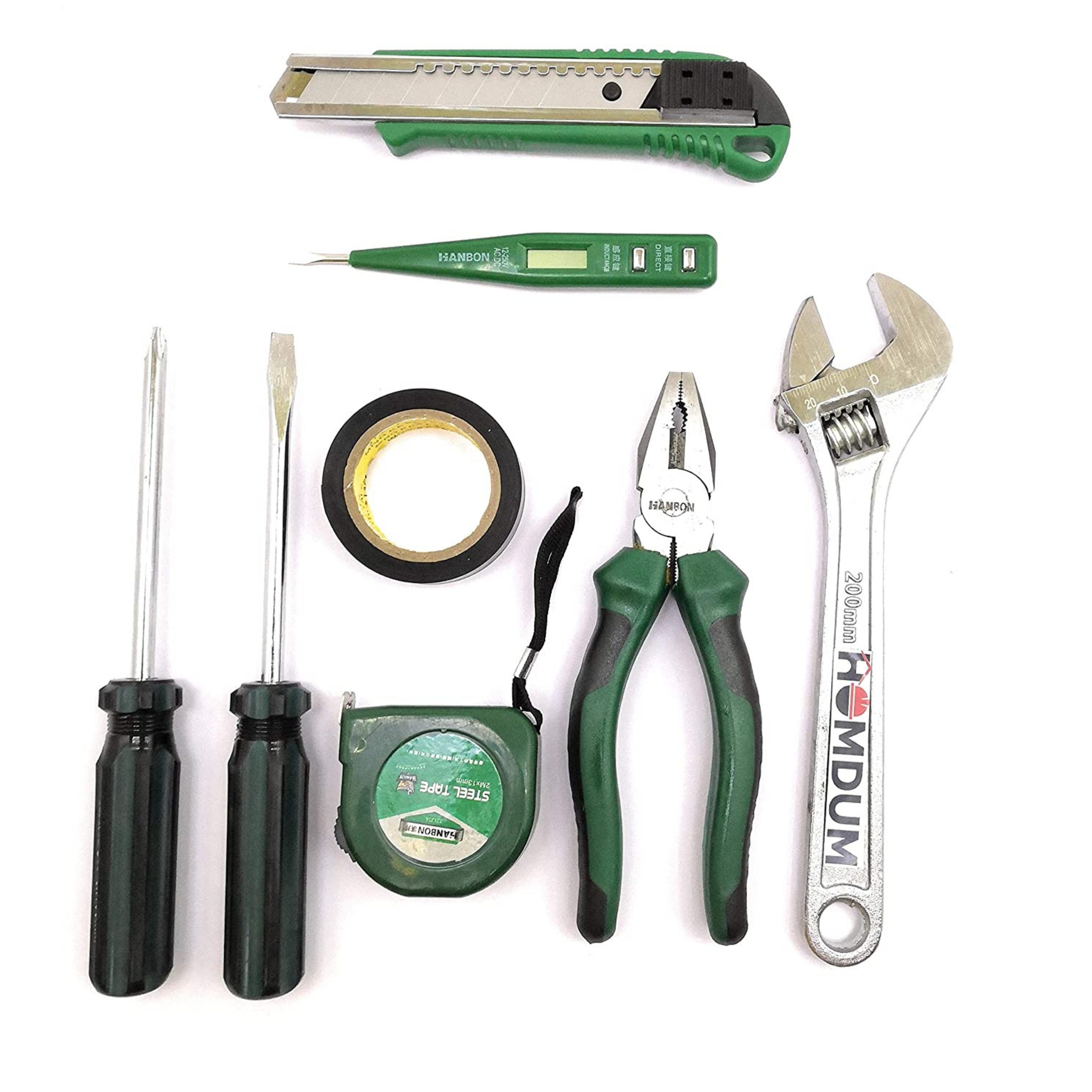 Homdum 9 Pcs Home repair Tool Set