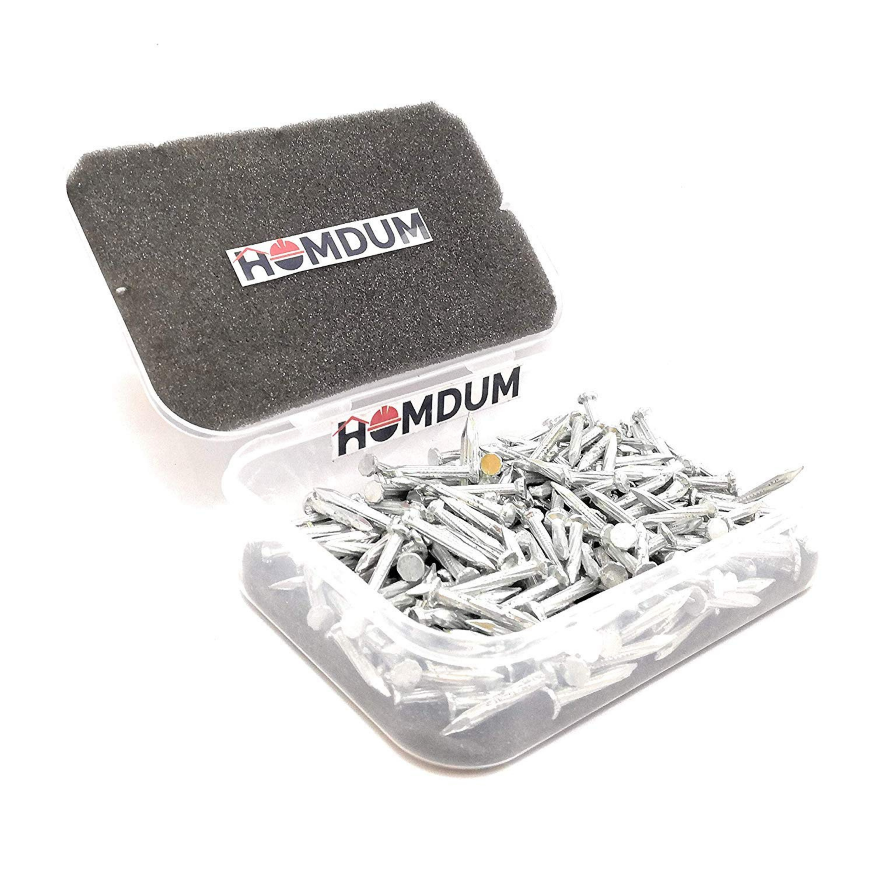 Homdum 100 Pieces Steel Concrete Nails