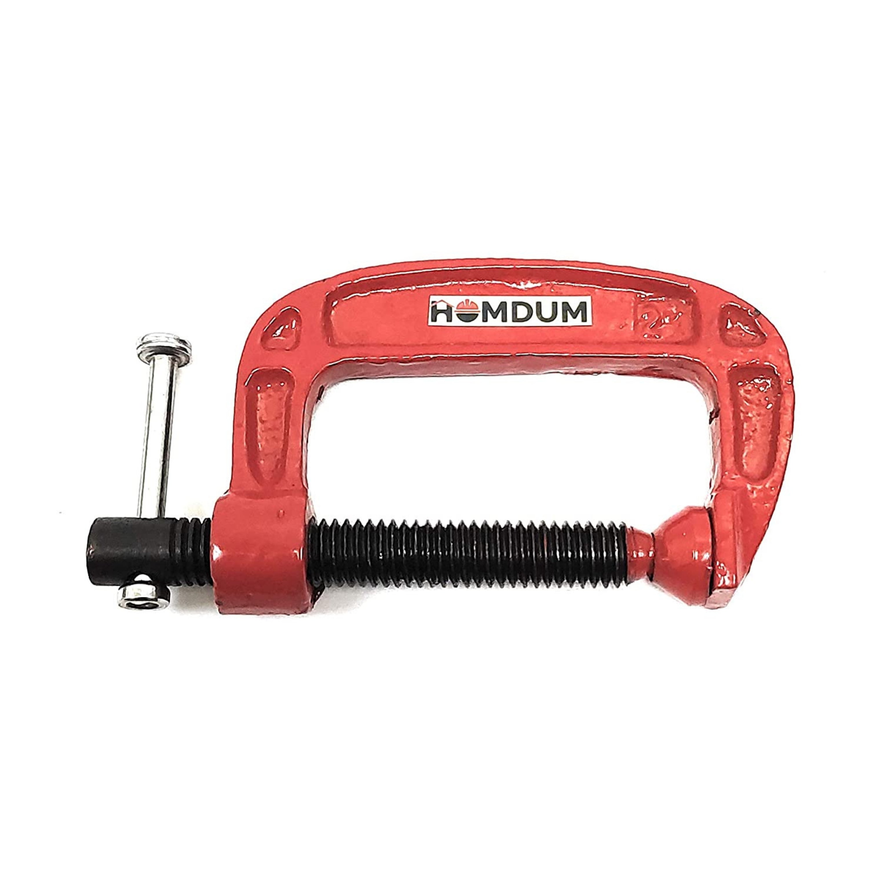 Homdum Heavy Duty G Clamp | C Type Clamping Tool | Pack of 2 Pieces (2 inch)