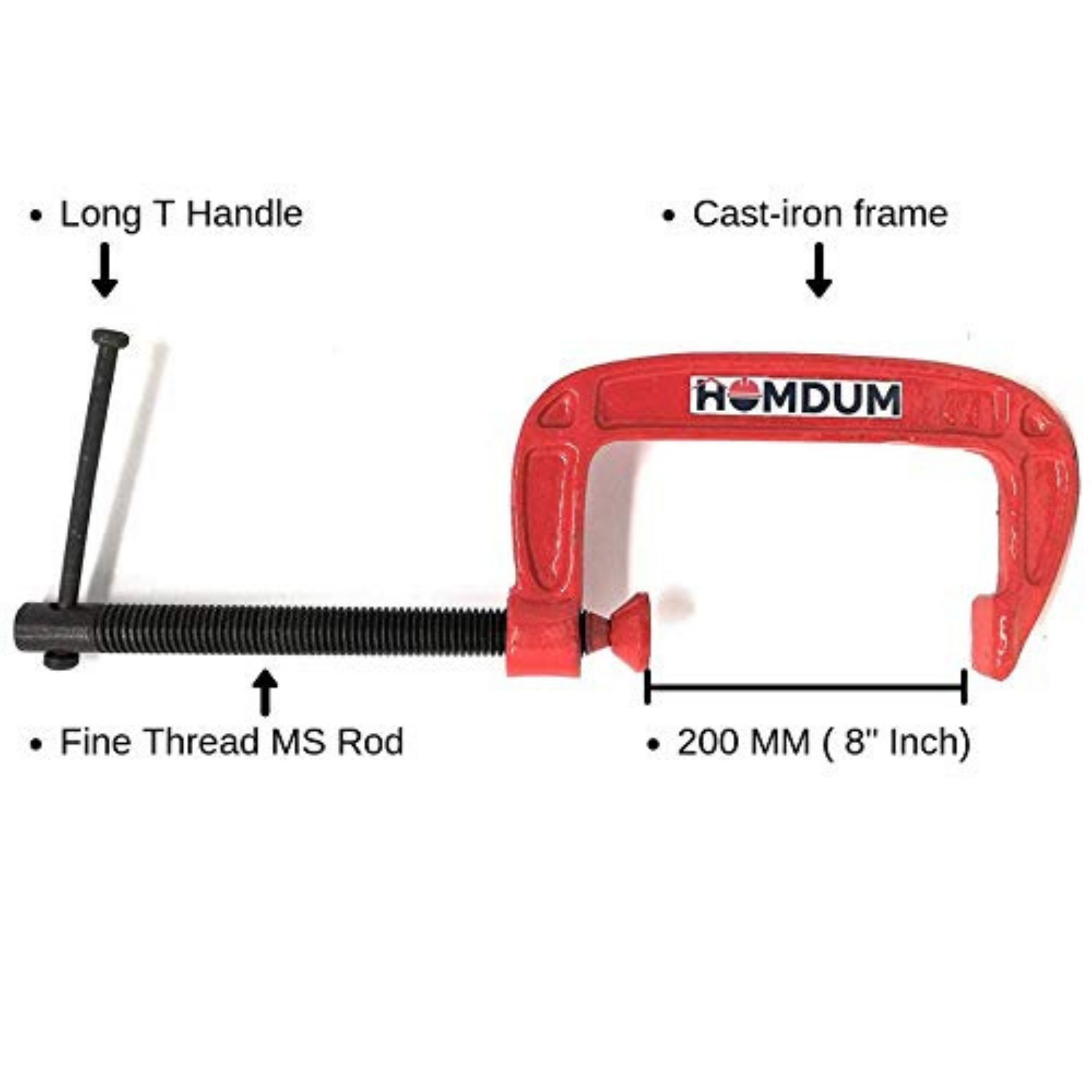 Homdum Heavy Duty G Clamp